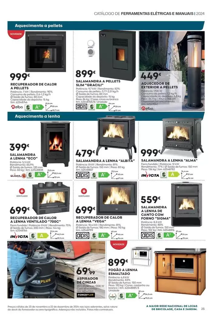 Folheto F#17 Ferramentas Elétricas e Manuais 24p Malveira de 25 de novembro até 22 de dezembro 2024 - Pagina 23