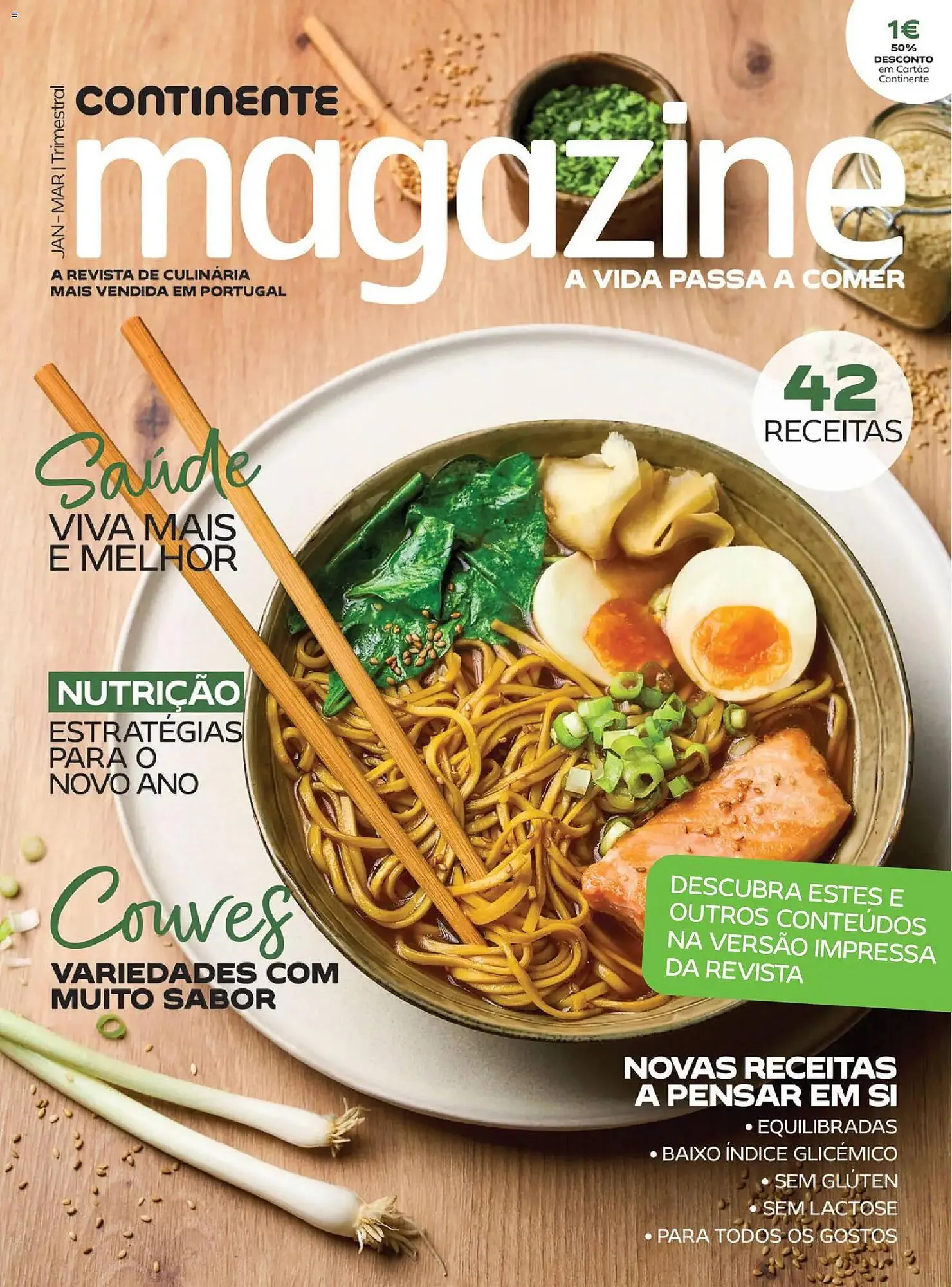 Folheto Folheto Continente de 6 de janeiro até 1 de abril 2026 - Pagina 1