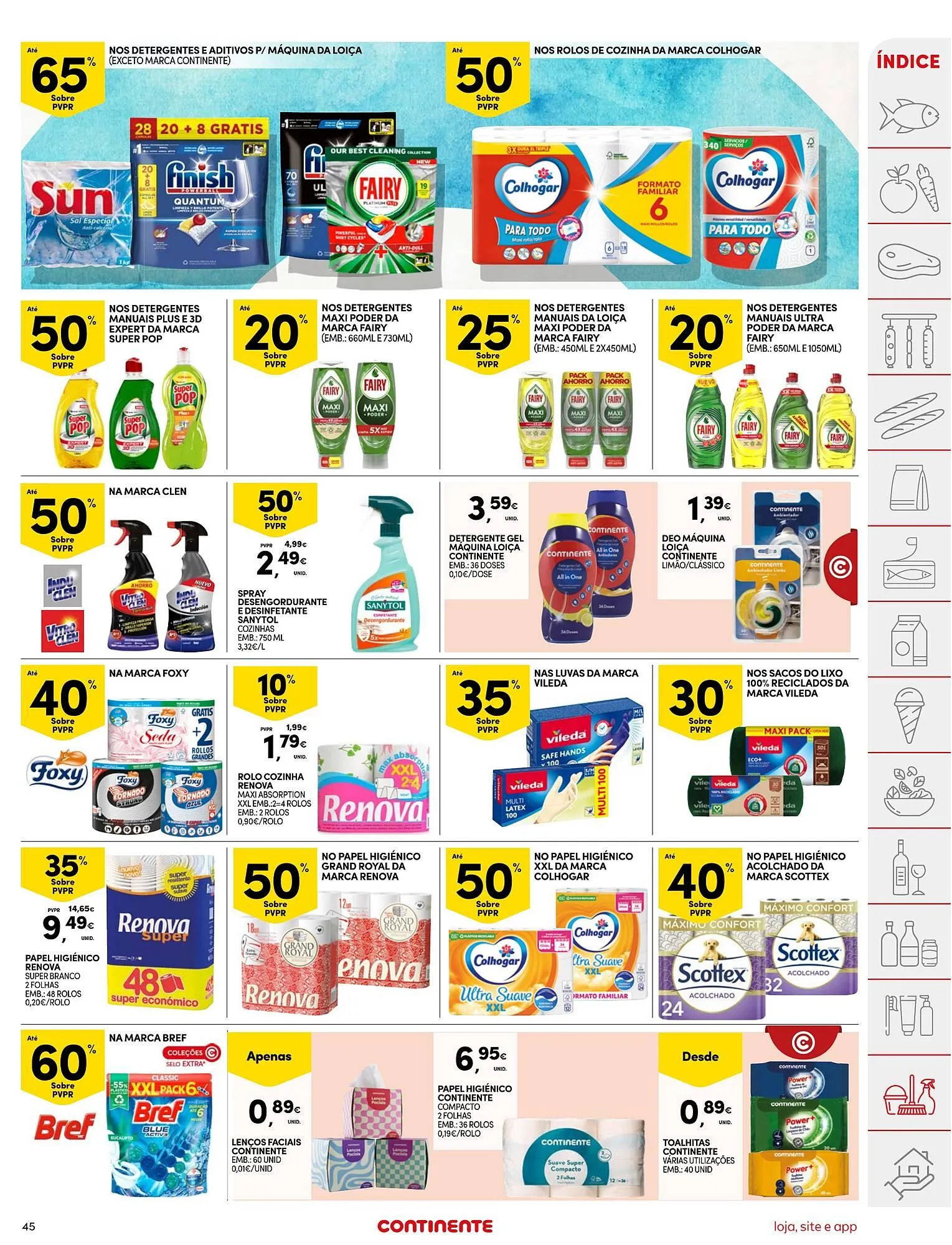 Folheto Folheto Continente de 1 de julho até 7 de julho 2025 - Pagina 45