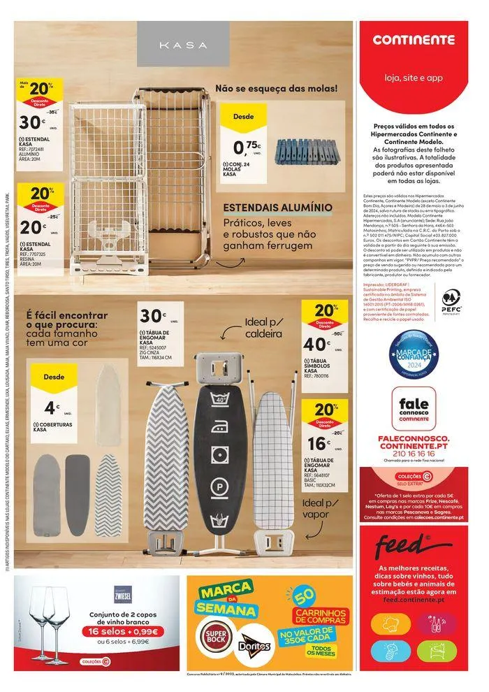 Folheto Folheto Continente de 29 de maio até 3 de junho 2024 - Pagina 52
