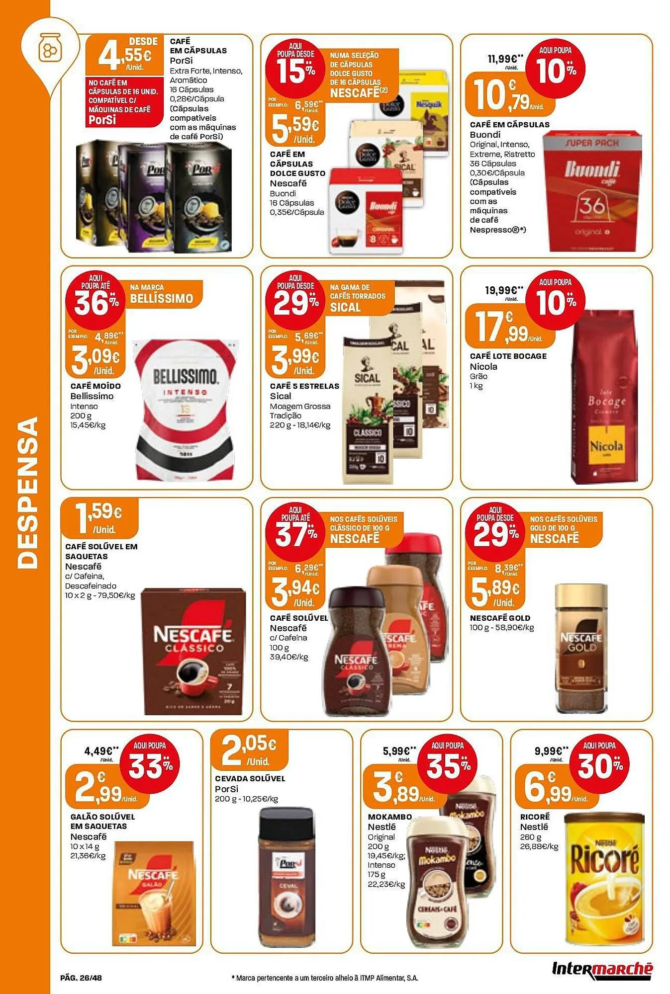 Folheto Folheto Intermarché de 16 de abril até 22 de abril 2026 - Pagina 26