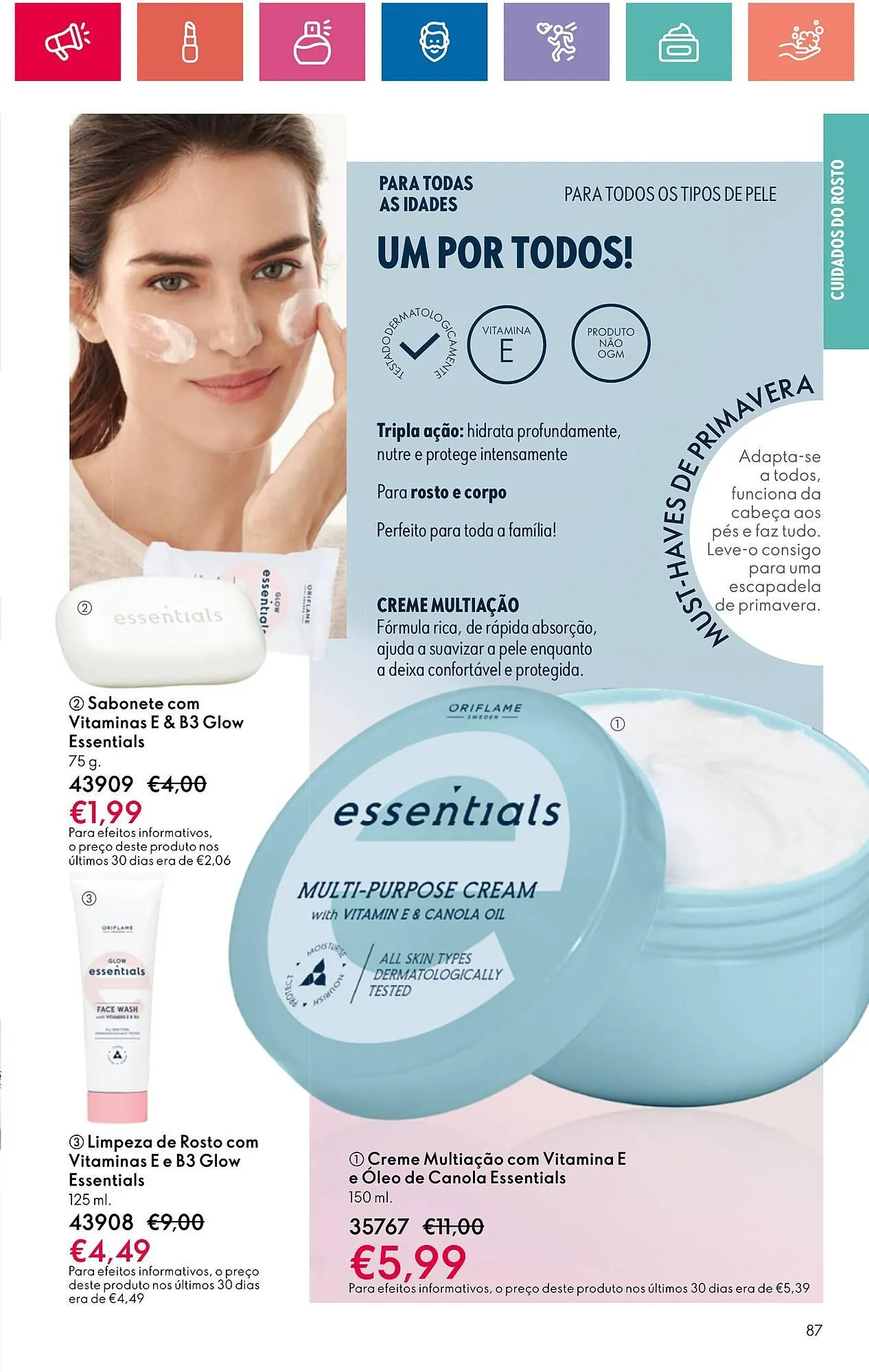 Folheto Folheto Oriflame de 18 de abril até 18 de maio 2024 - Pagina 87