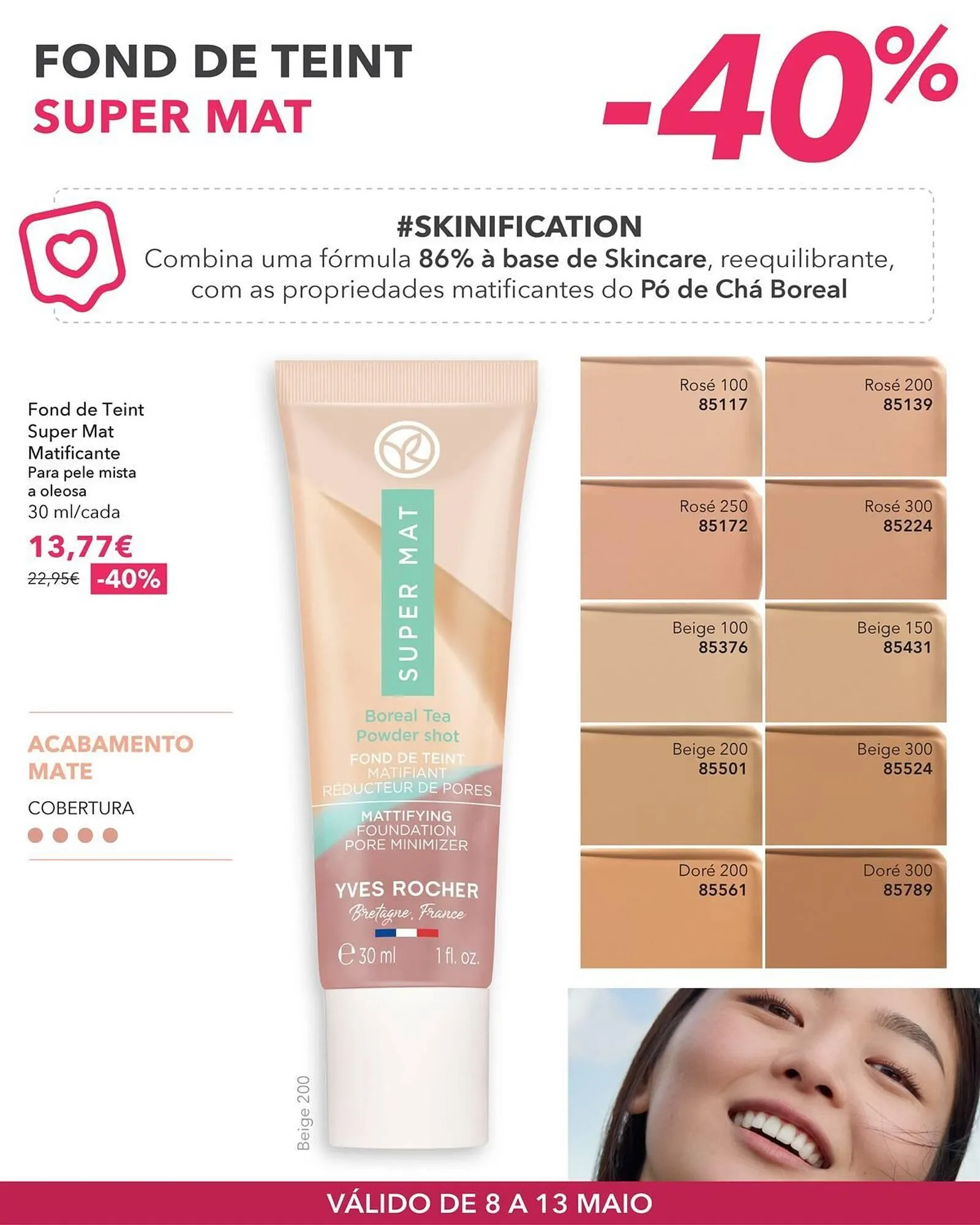 Folheto Folheto Yves Rocher de 8 de maio até 13 de maio 2025 - Pagina 9