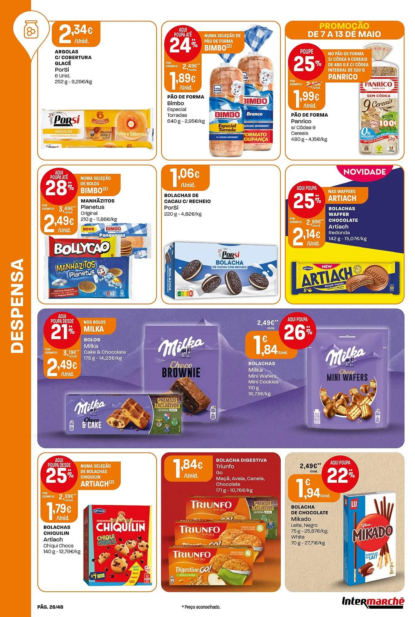 Folheto Folheto Intermarché de 7 de maio até 13 de maio 2026 - Pagina 26