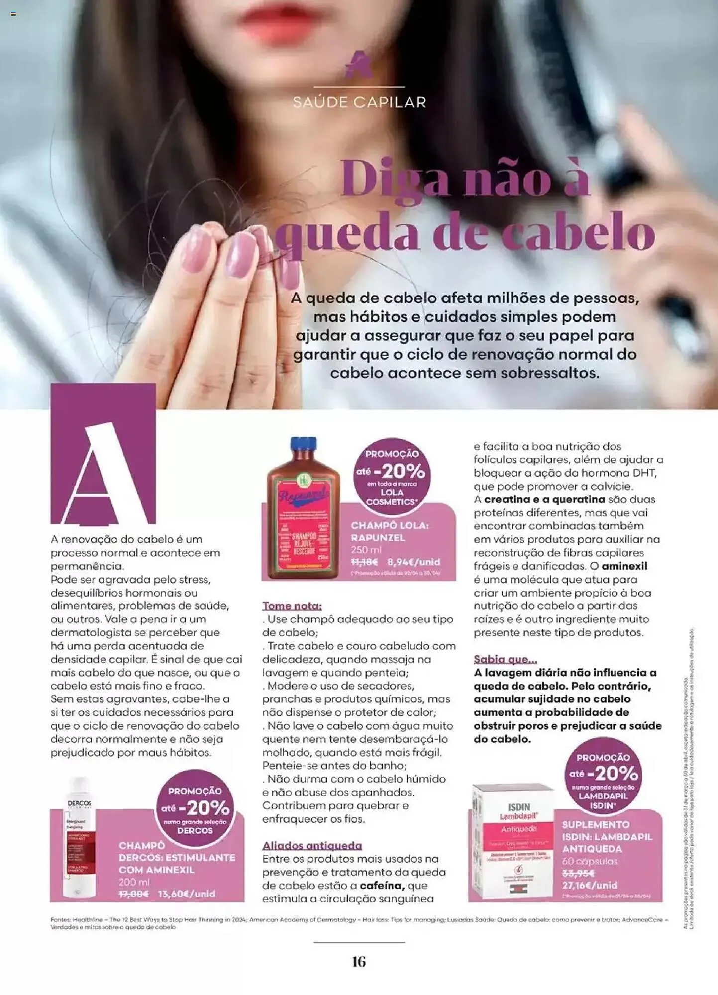 Folheto Folheto Auchan de 1 de abril até 30 de abril 2025 - Pagina 16