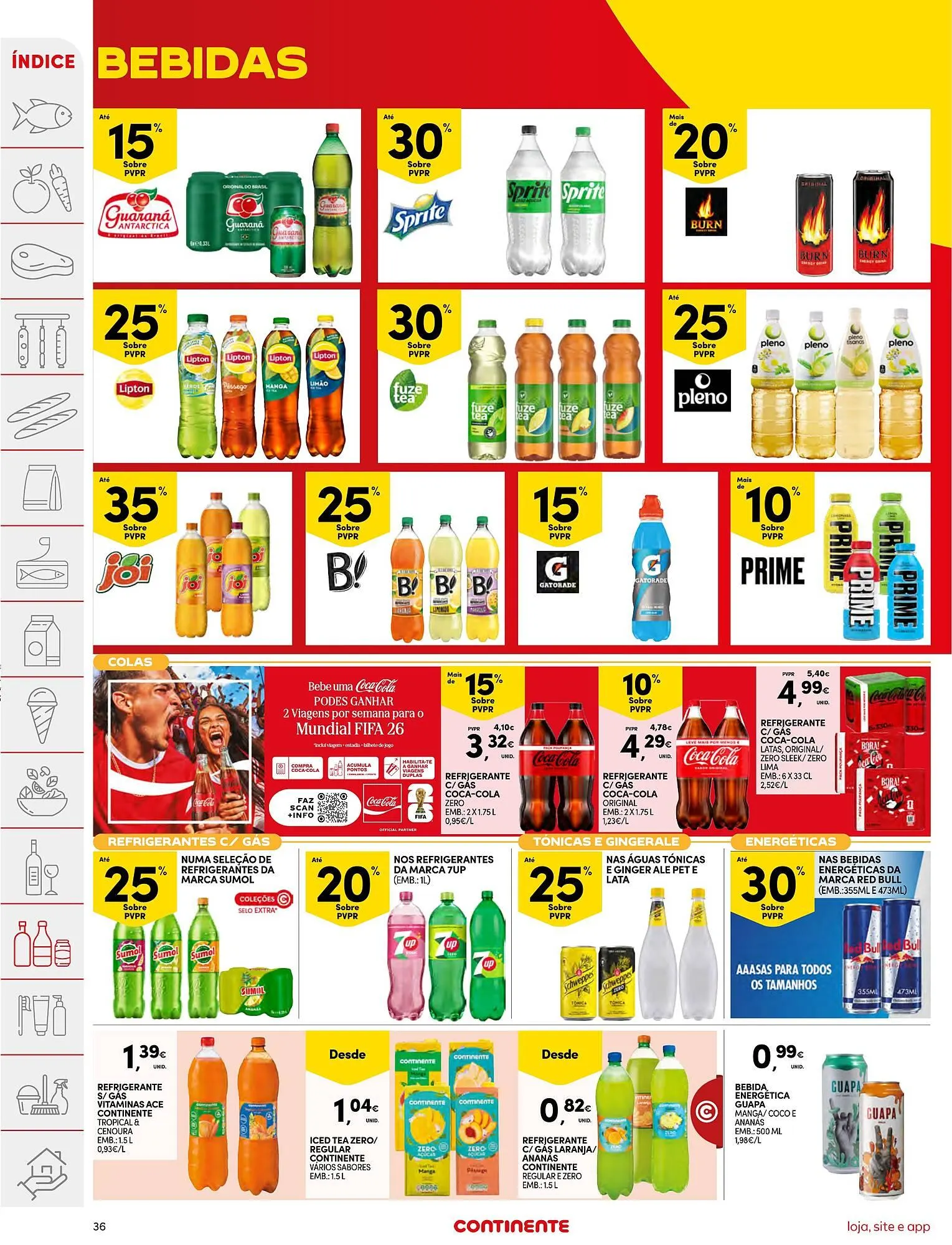 Folheto Folheto Continente de 10 de fevereiro até 16 de fevereiro 2026 - Pagina 36