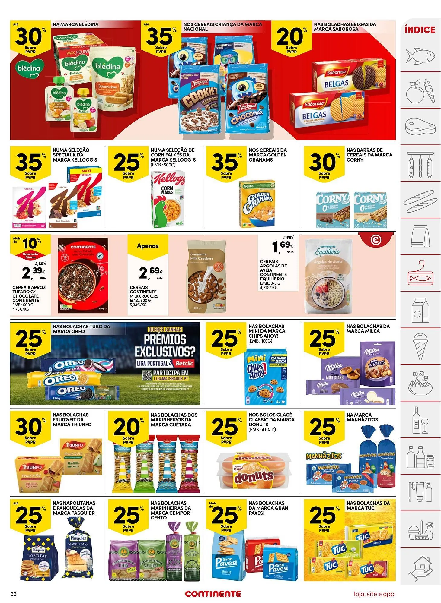 Folheto Folheto Continente de 16 de dezembro até 25 de dezembro 2025 - Pagina 33