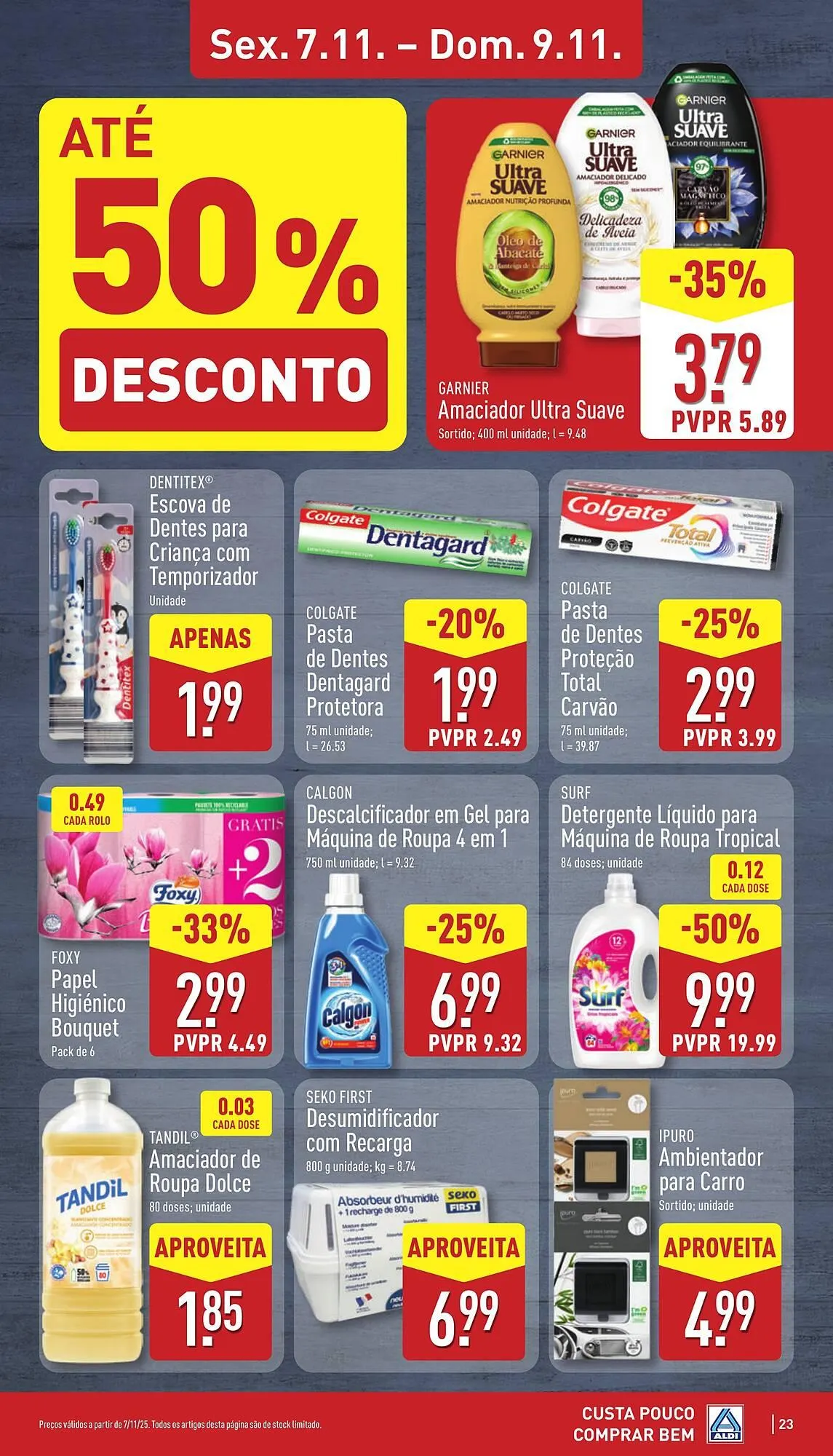 Folheto Folheto ALDI de 3 de novembro até 9 de novembro 2025 - Pagina 23