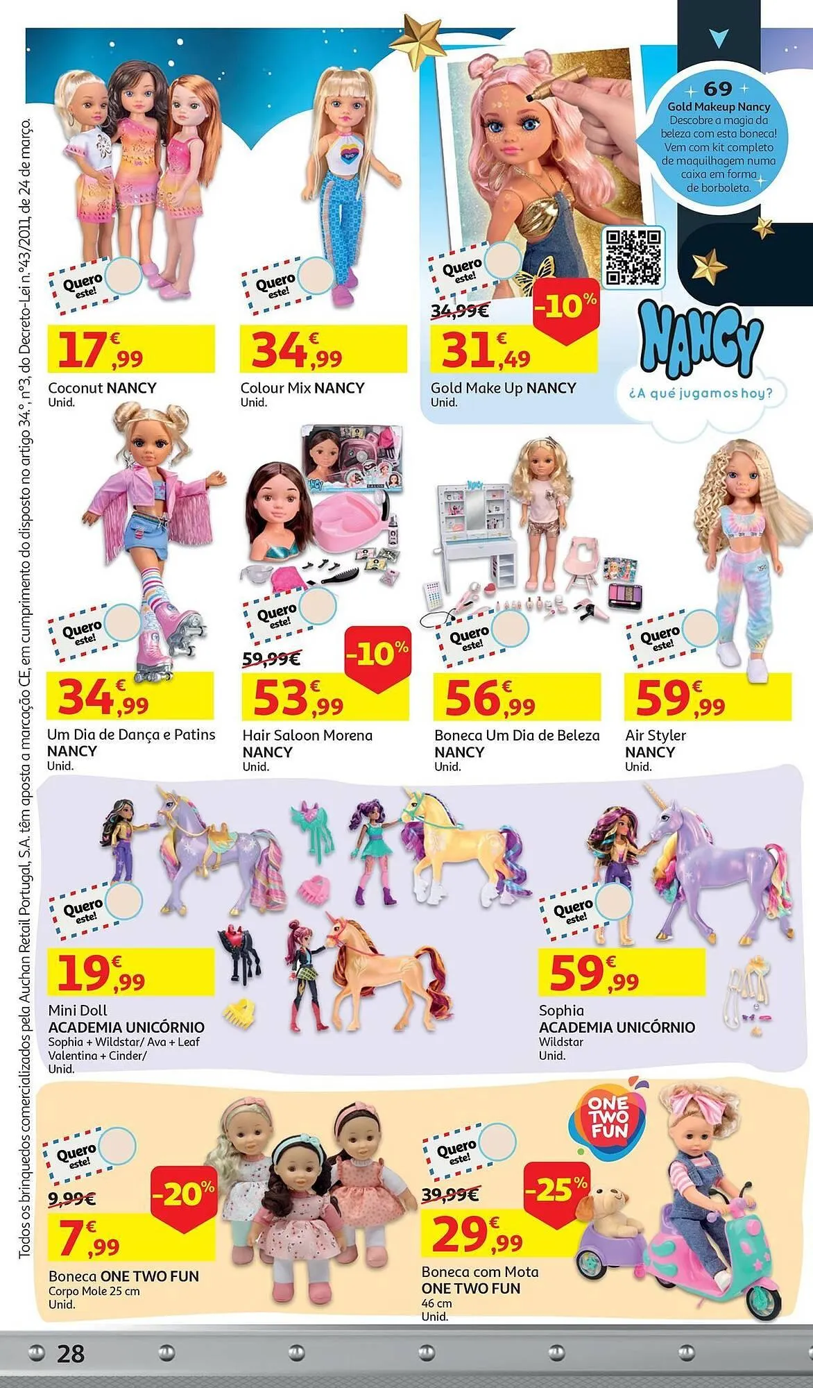 Folheto Folheto Auchan de 5 de novembro até 9 de dezembro 2025 - Pagina 28