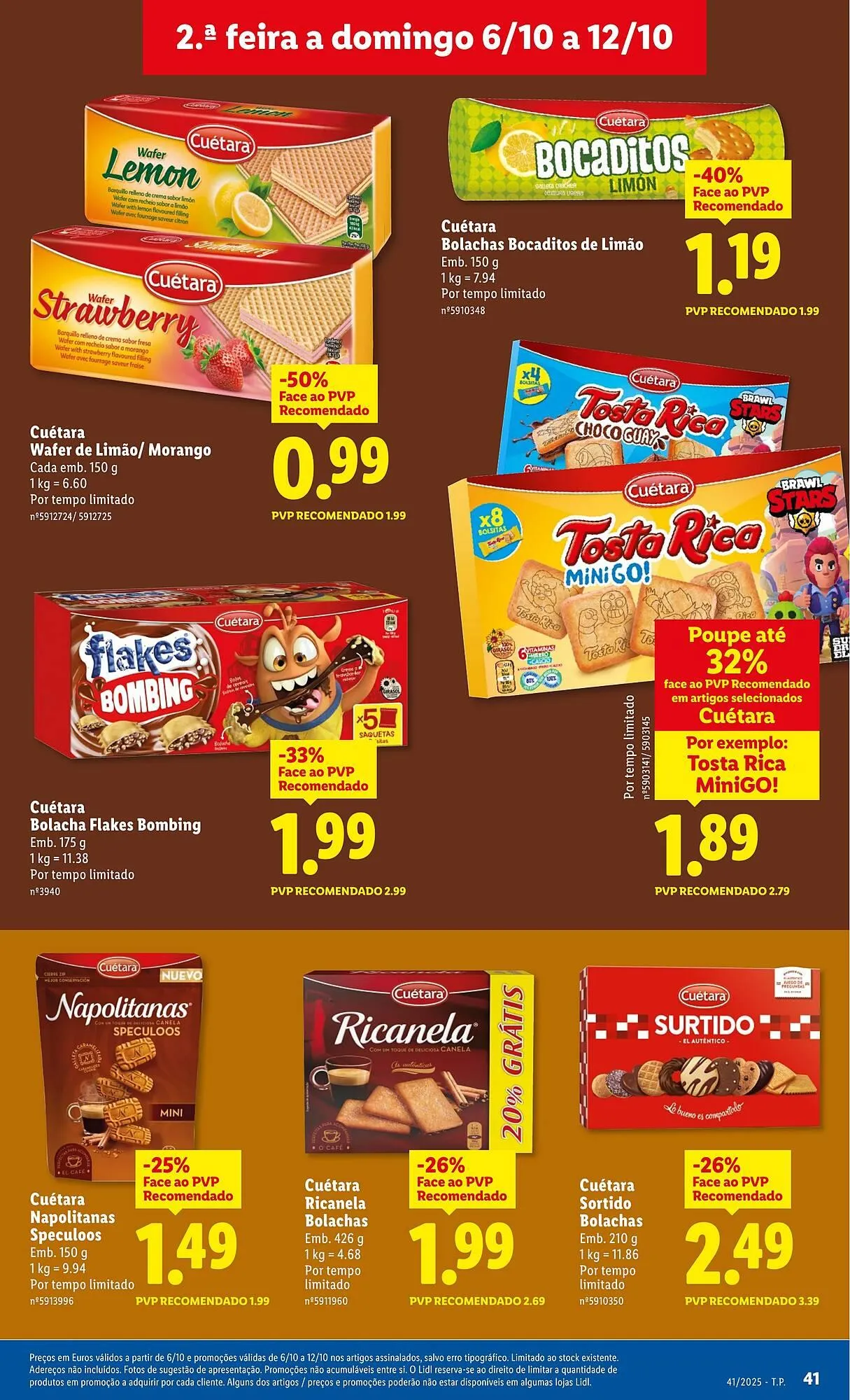 Folheto Folheto Lidl de 6 de outubro até 12 de outubro 2025 - Pagina 41