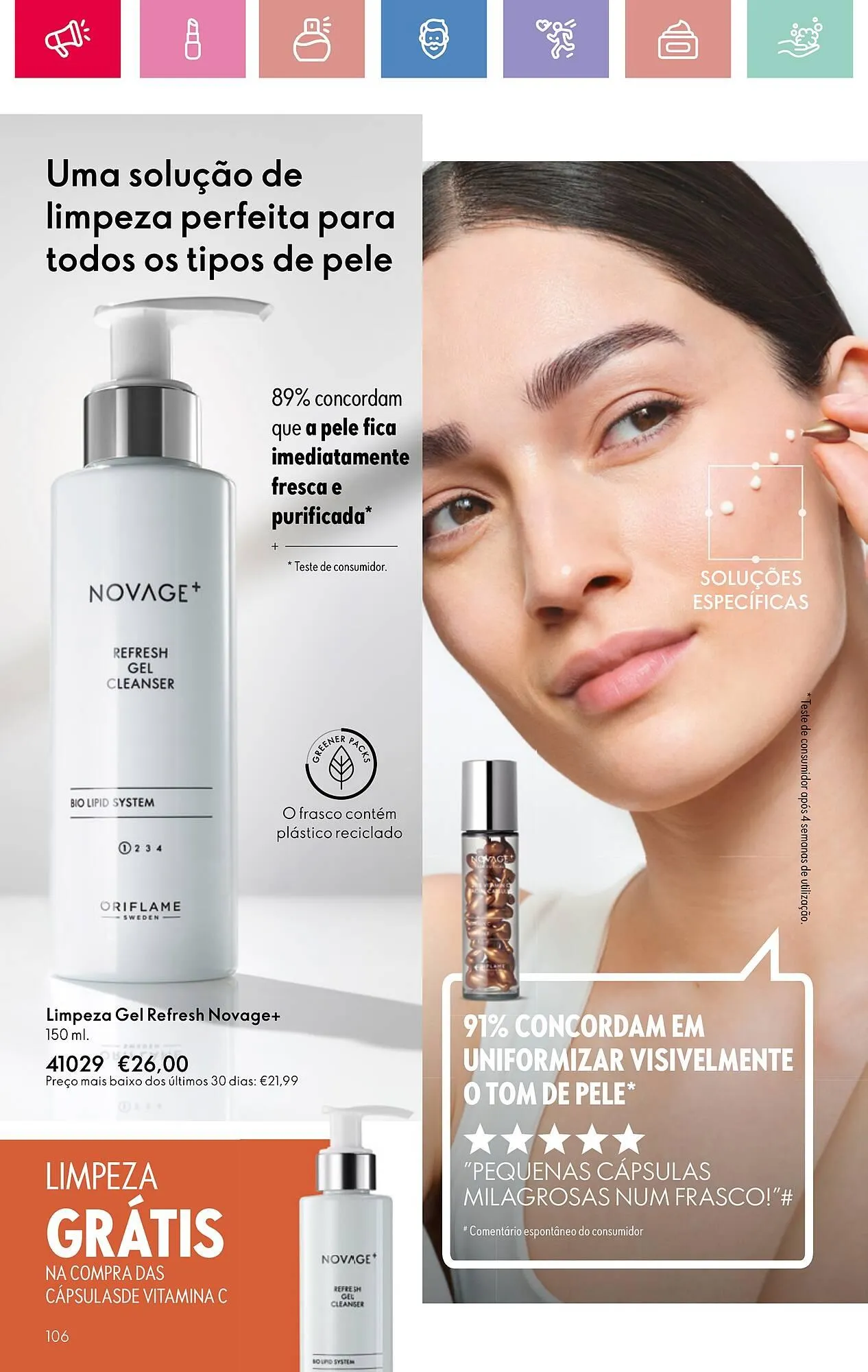 Folheto Folheto Oriflame de 2 de março até 22 de março 2025 - Pagina 106