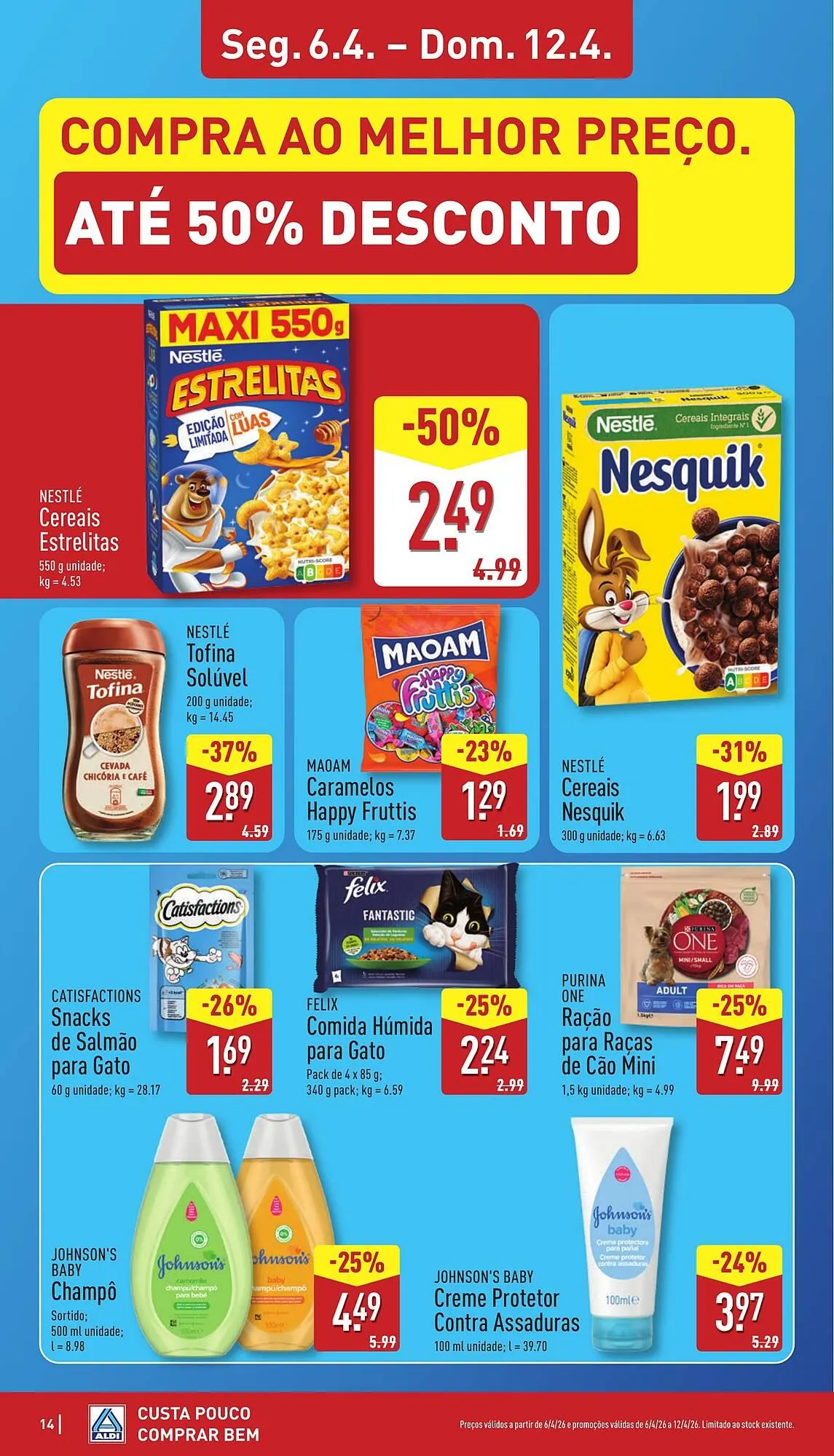 Folheto Folheto ALDI de 6 de abril até 12 de abril 2026 - Pagina 14