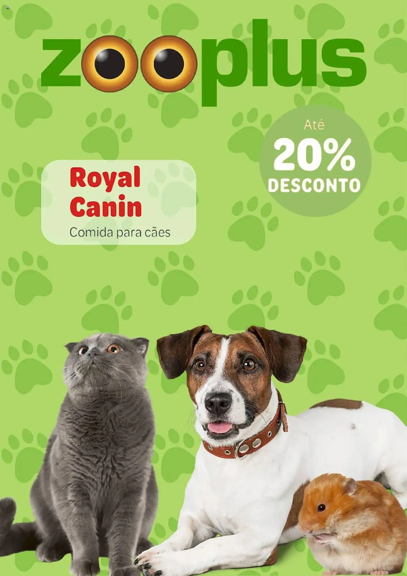 Folheto Folheto Zooplus de 3 de janeiro até 3 de fevereiro 2025 - Pagina 1