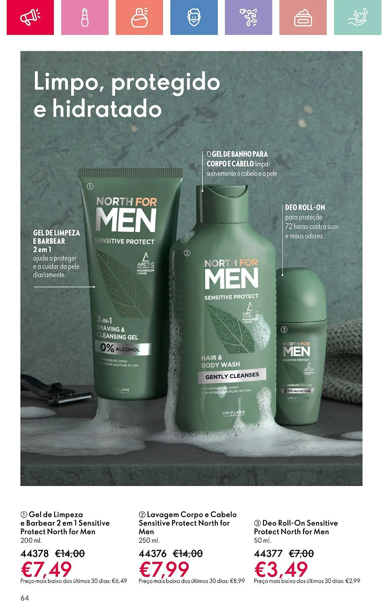 Folheto Folheto Oriflame de 13 de abril até 3 de maio 2025 - Pagina 64