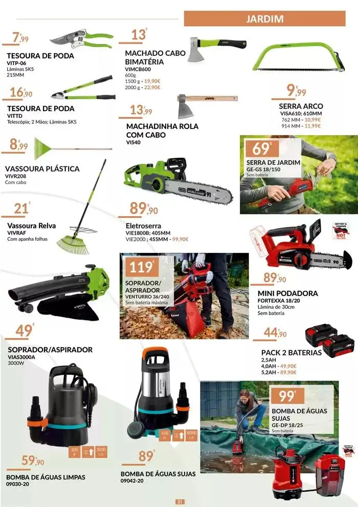 Folheto Folheto Aquecimento Brico Lordelo de 22 de outubro até 20 de janeiro 2025 - Pagina 31