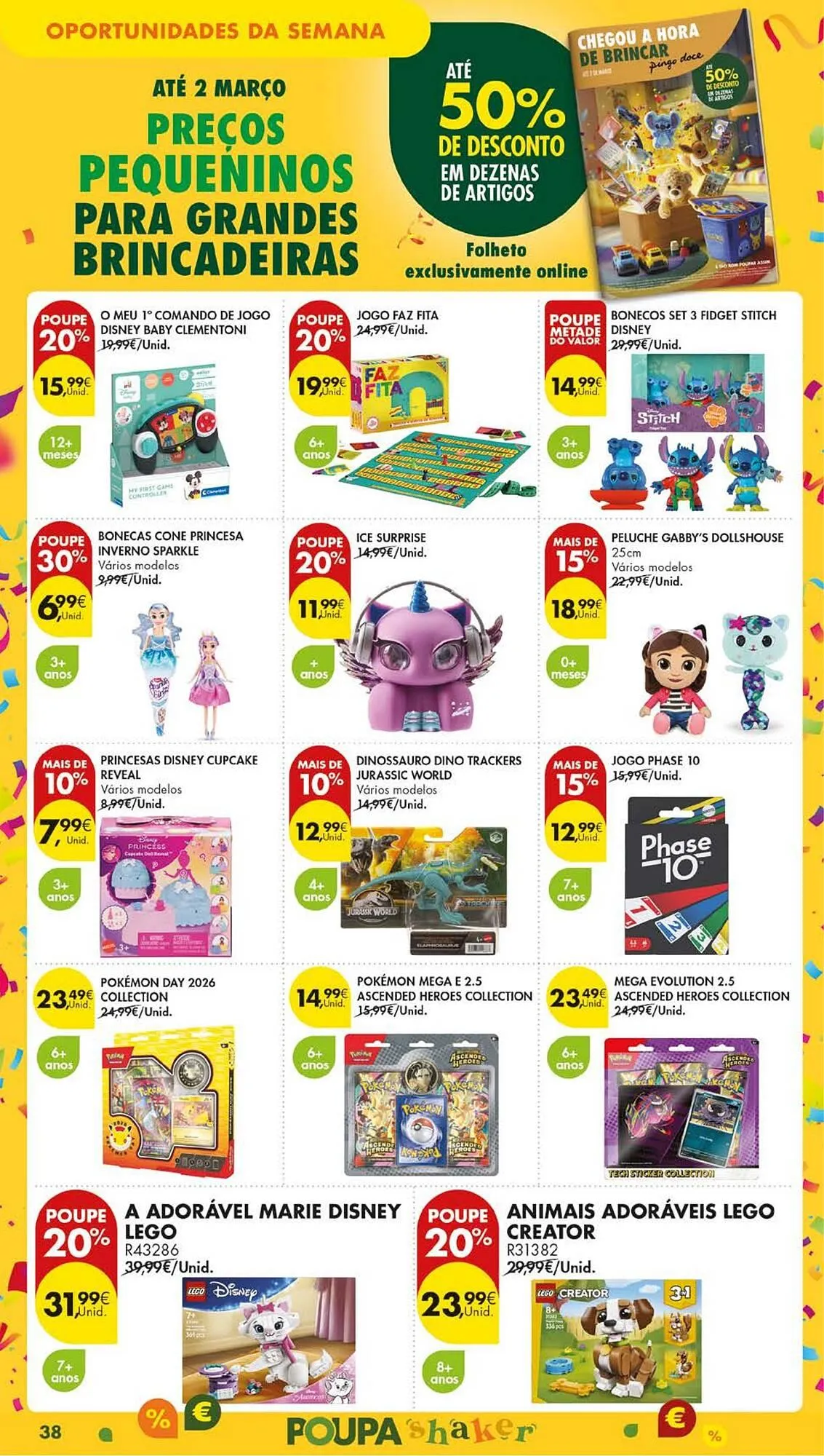 Folheto Folheto Pingo Doce de 24 de fevereiro até 2 de março 2026 - Pagina 40