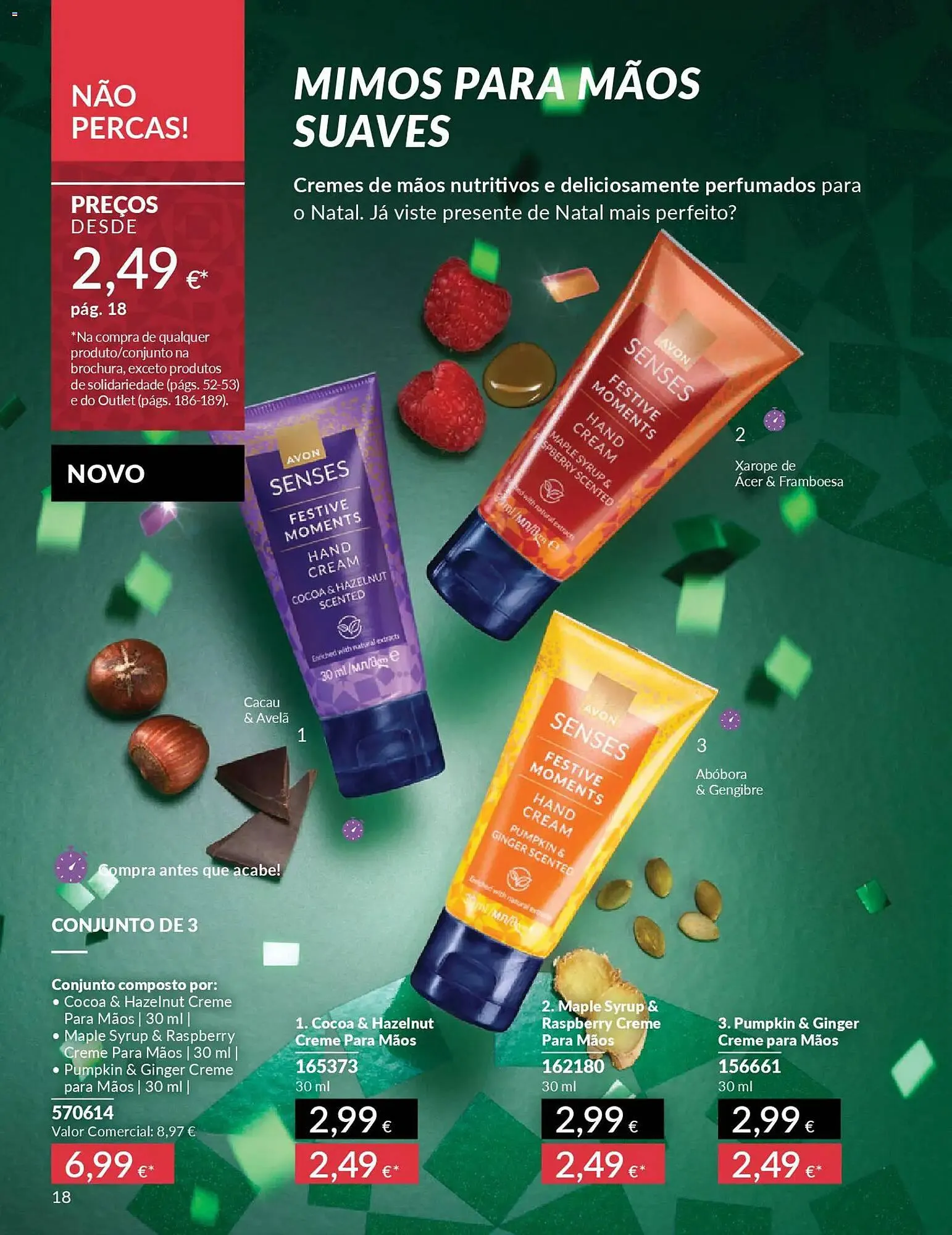 Folheto Catálogo Avon de 1 de dezembro até 1 de janeiro 2026 - Pagina 18