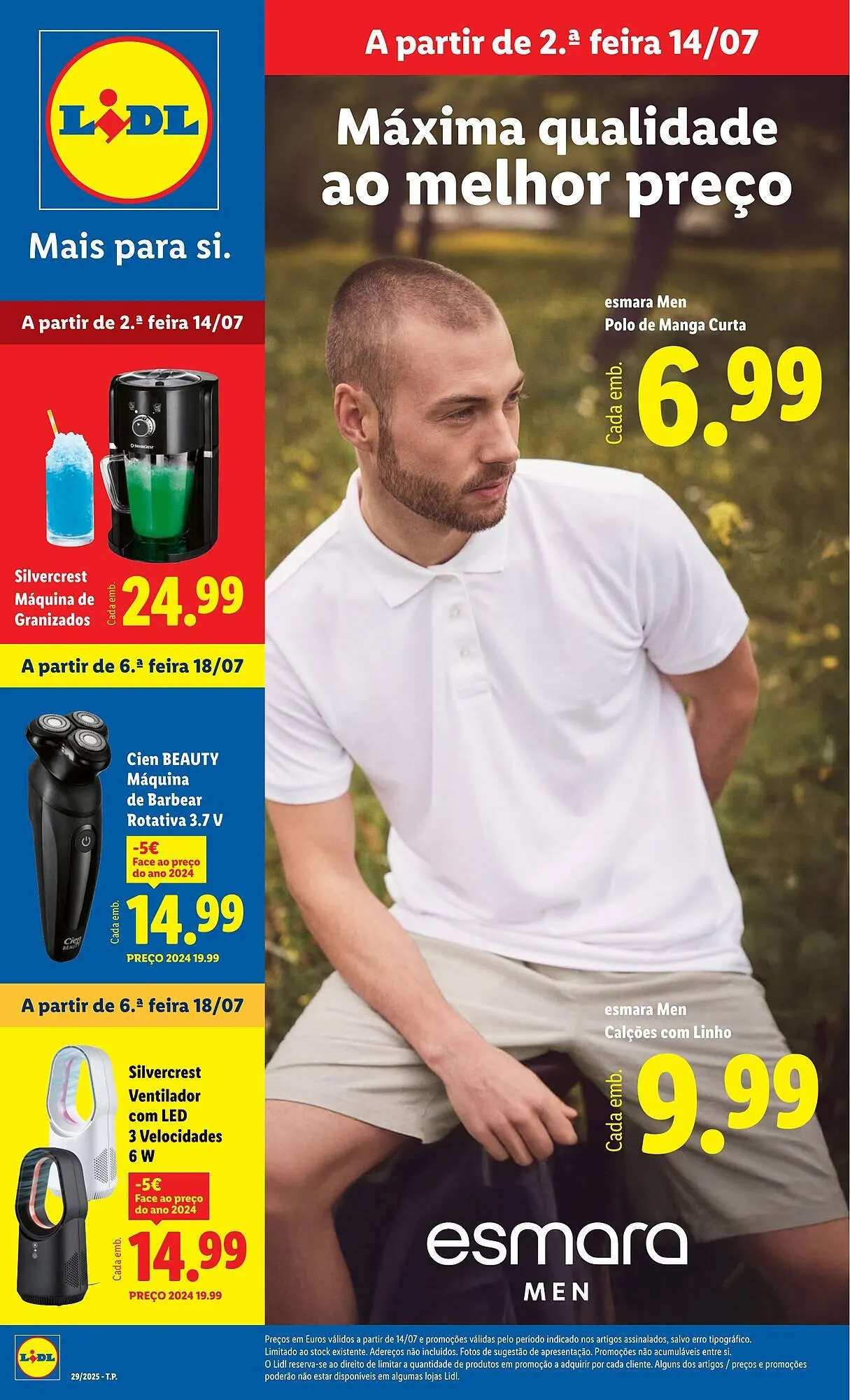 Folheto Folheto Lidl de 14 de julho até 20 de julho 2025 - Pagina 1