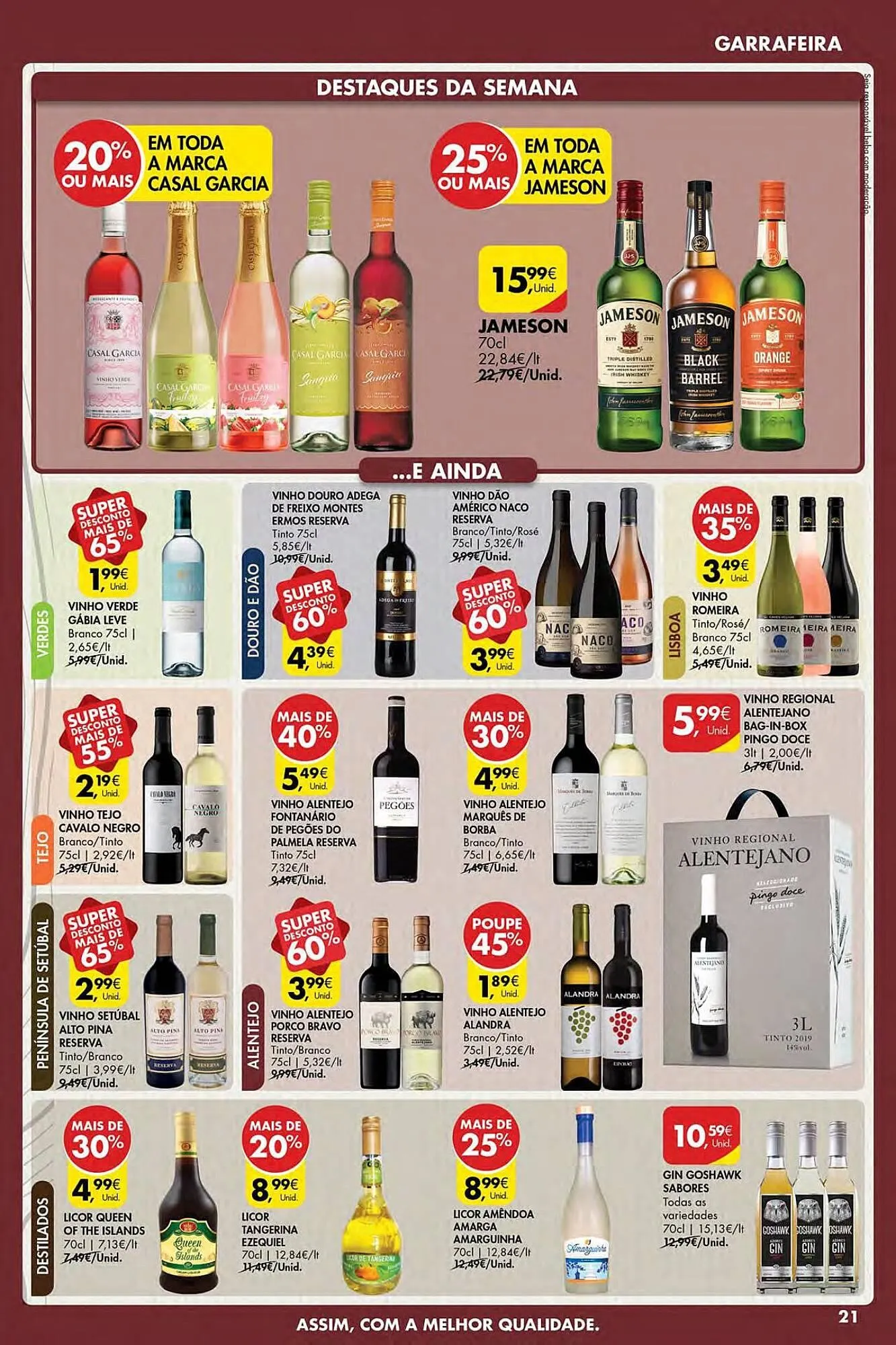 Folheto Folheto Pingo Doce de 5 de março até 11 de março 2026 - Pagina 21