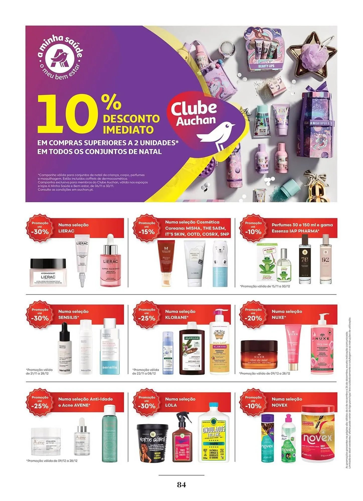 Folheto Folheto Auchan de 6 de novembro até 26 de dezembro 2025 - Pagina 84
