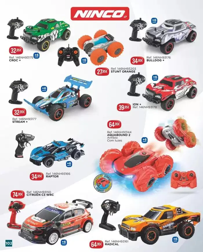 Folheto Catálogo De Brinquedos de 3 de dezembro até 31 de dezembro 2024 - Pagina 102