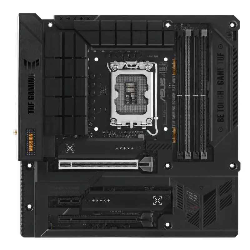 Motherboard Micro-ATX ASUS TUF GAMING B760M-BTF WIFI - Socket Intel LGA1700 Chipset B760 DDR5 PCIe 5.0 Wi-Fi 6