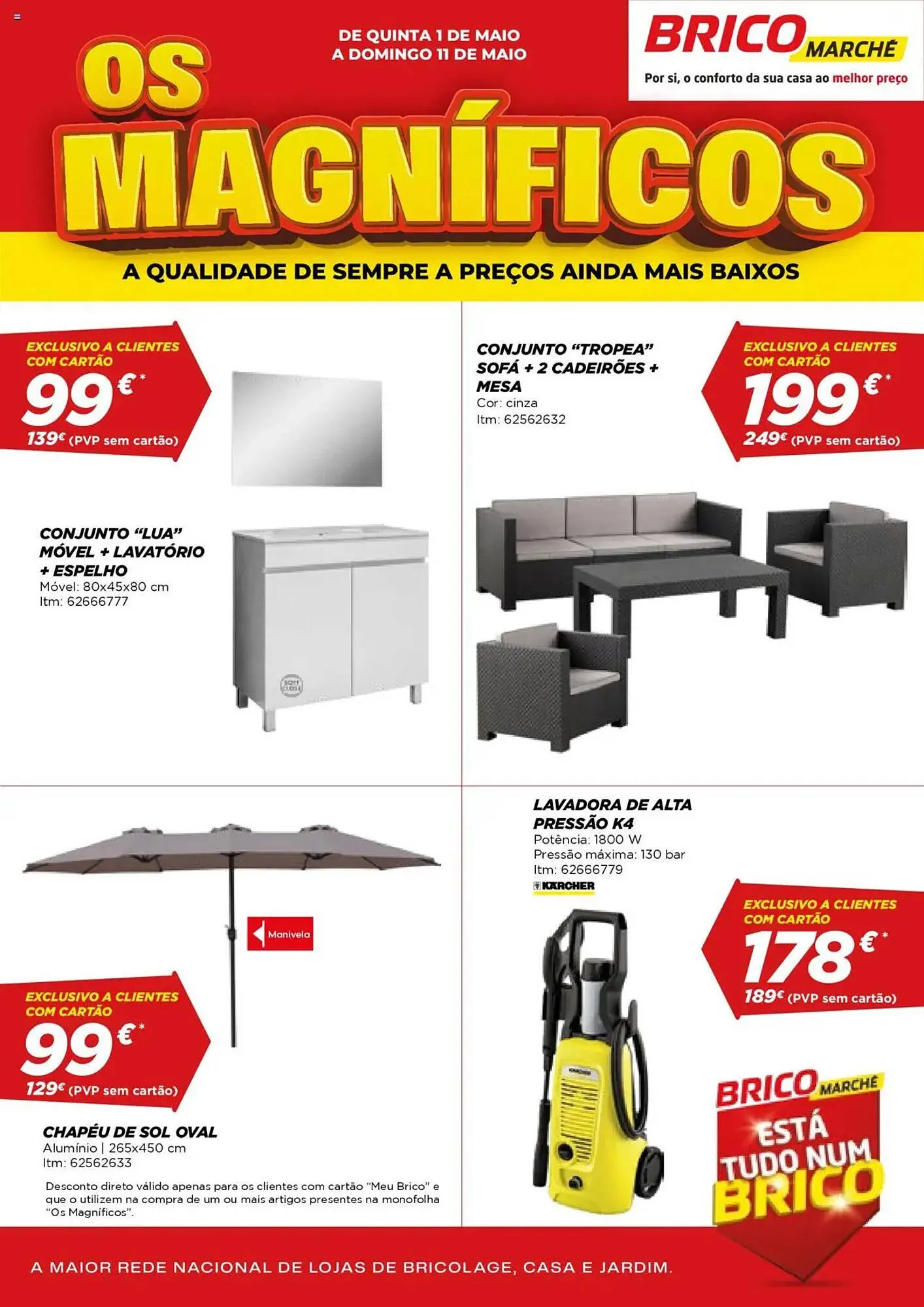 Folheto Folheto Bricomarché de 1 de maio até 11 de maio 2025 - Pagina 1