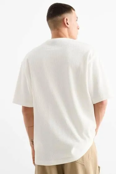 T-shirt - ribbed