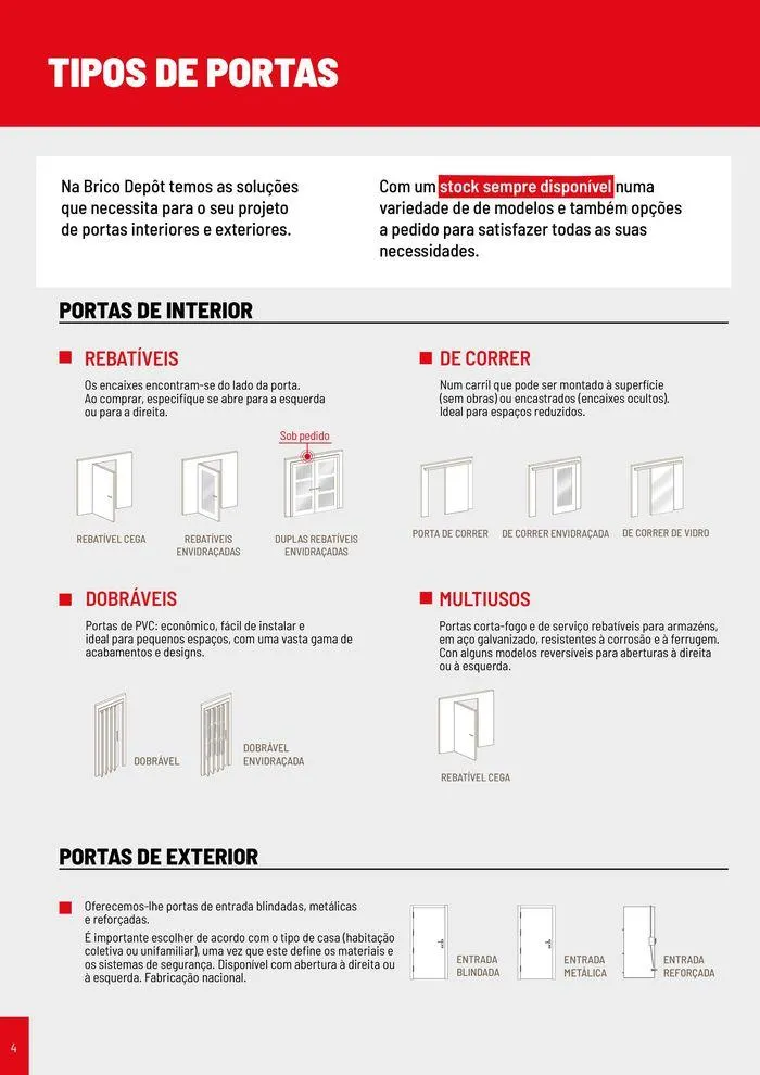 Folheto Catálogo de Portas e Janelas de 8 de agosto até 31 de dezembro 2024 - Pagina 4