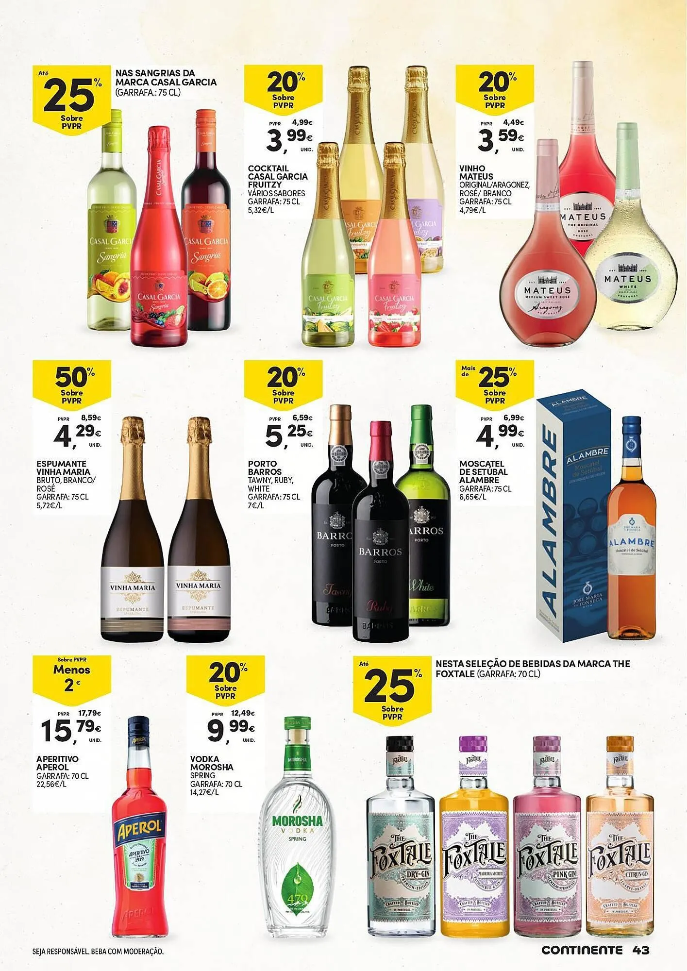 Folheto Folheto Continente de 24 de junho até 10 de agosto 2025 - Pagina 43