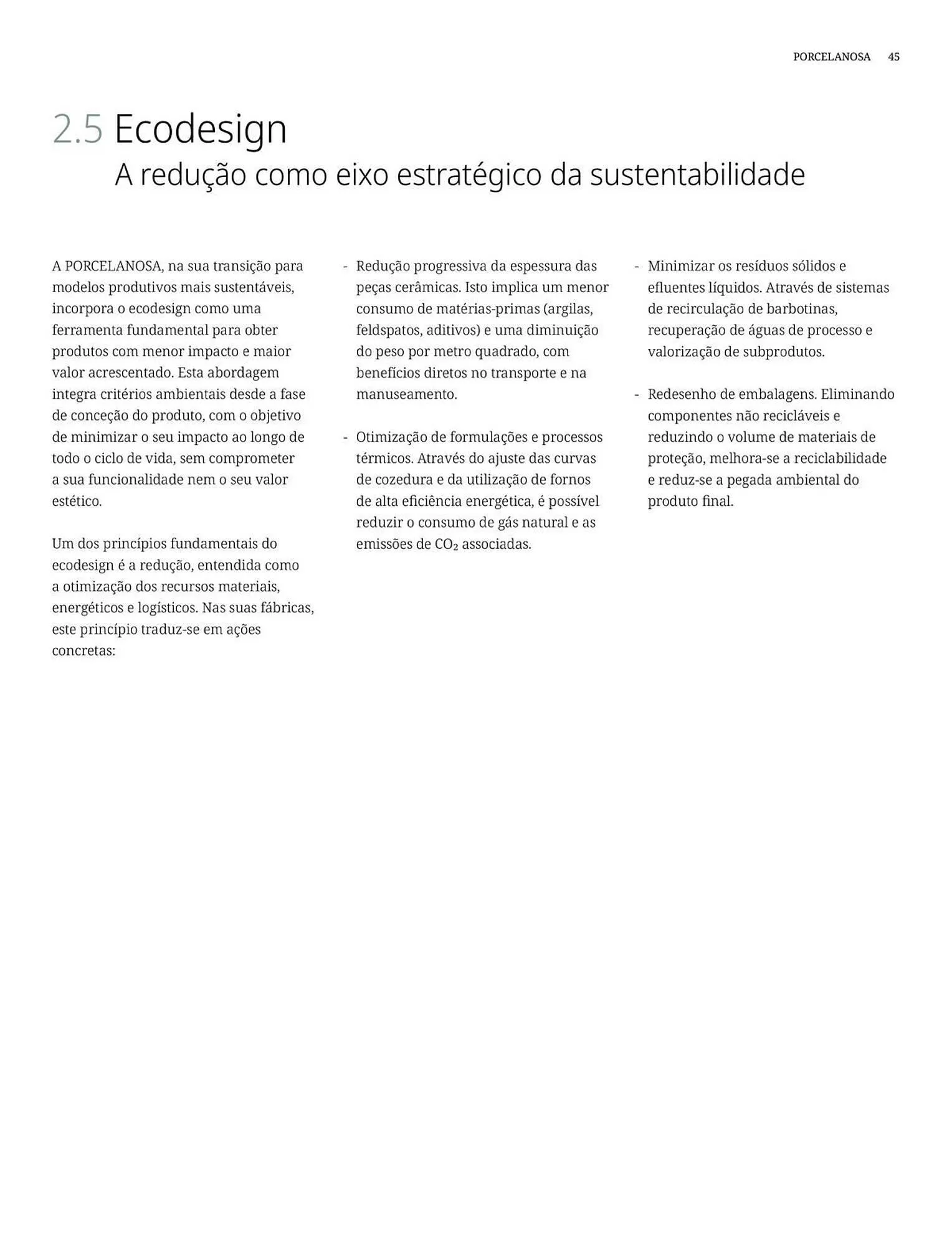 Folheto Catálogo Porcelanosa de 7 de janeiro até 31 de dezembro 2026 - Pagina 45