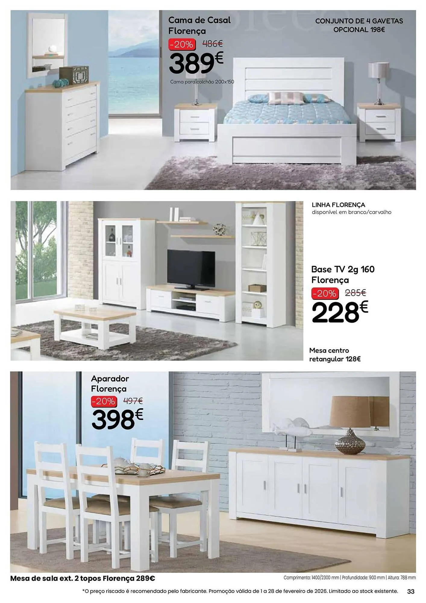 Folheto Folheto Hiper Centro do Móvel de 2 de fevereiro até 28 de fevereiro 2026 - Pagina 33