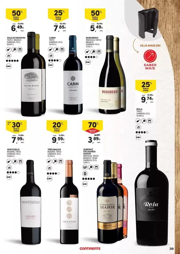 Folheto Queijos, Enchidos e Vinhos de 21 de janeiro até 9 de fevereiro 2025 - Pagina 39