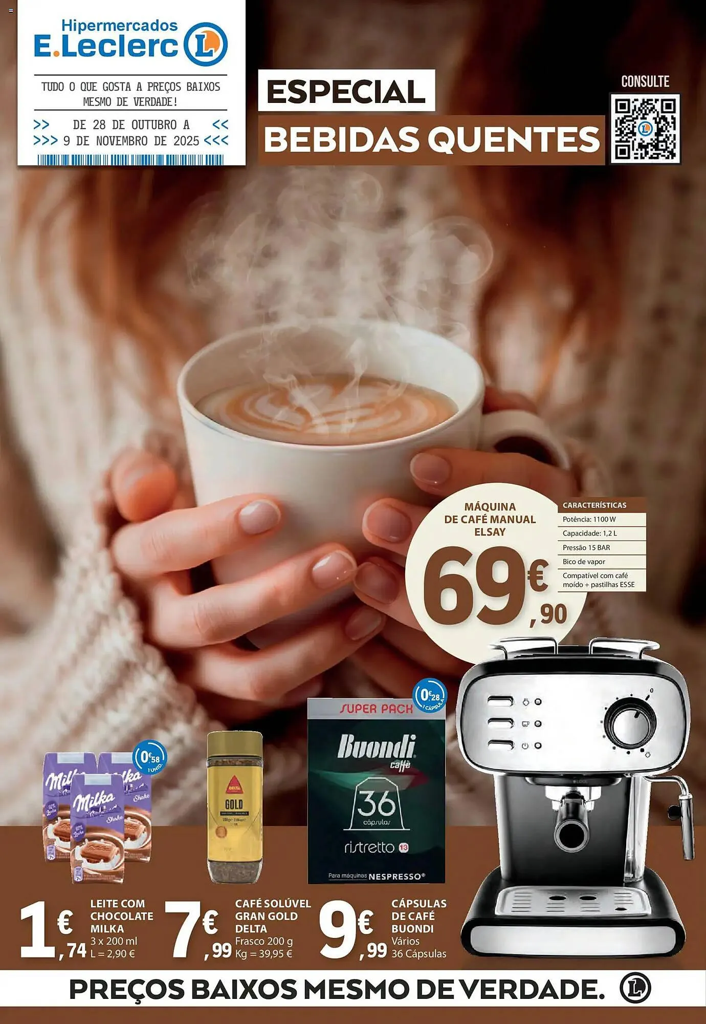 Folheto Folheto E.Leclerc de 28 de outubro até 9 de novembro 2025 - Pagina 1