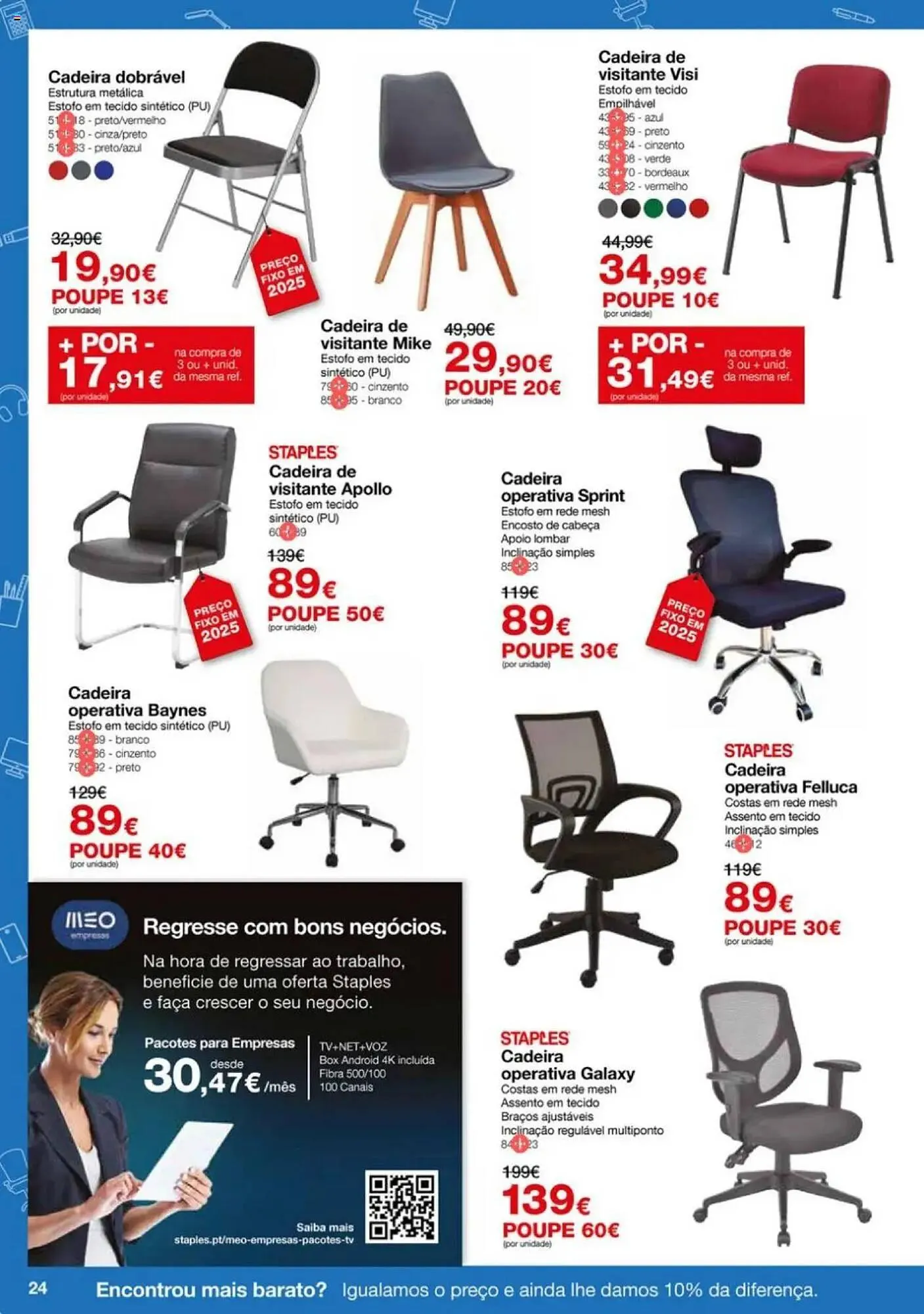 Folheto Folheto Staples de 2 de janeiro até 20 de fevereiro 2025 - Pagina 24