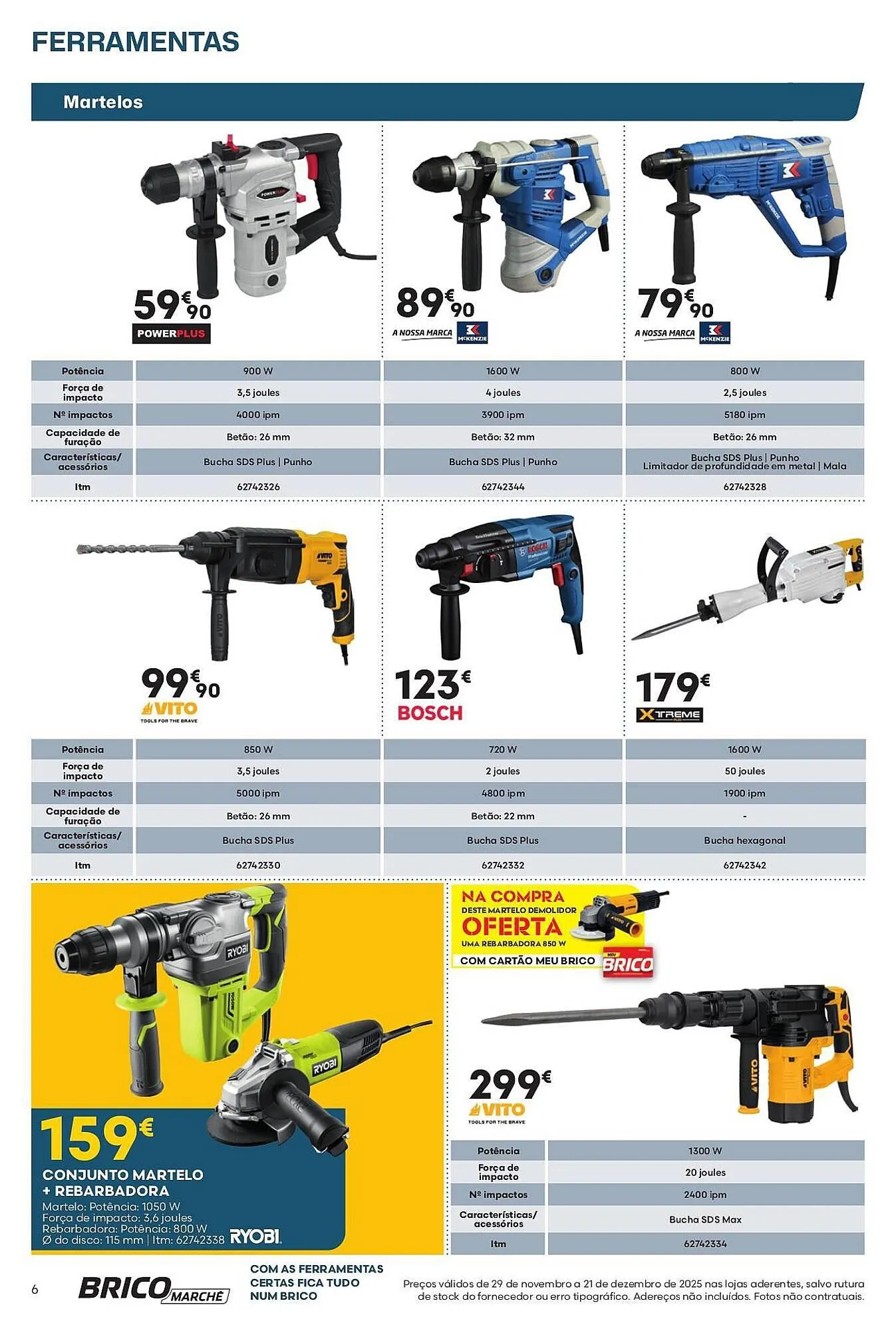 Folheto Folheto Bricomarché de 29 de novembro até 21 de dezembro 2025 - Pagina 6
