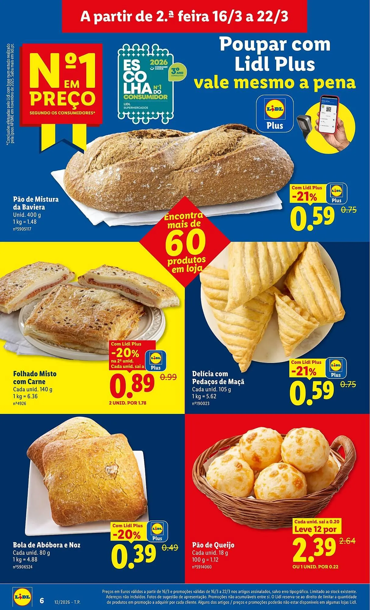 Folheto Folheto Lidl de 16 de março até 22 de março 2026 - Pagina 6