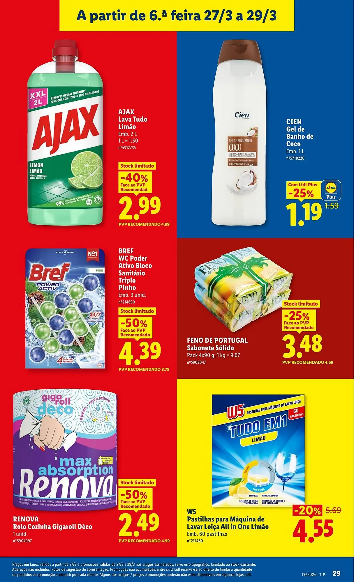 Folheto Folheto Lidl de 23 de março até 29 de março 2026 - Pagina 29