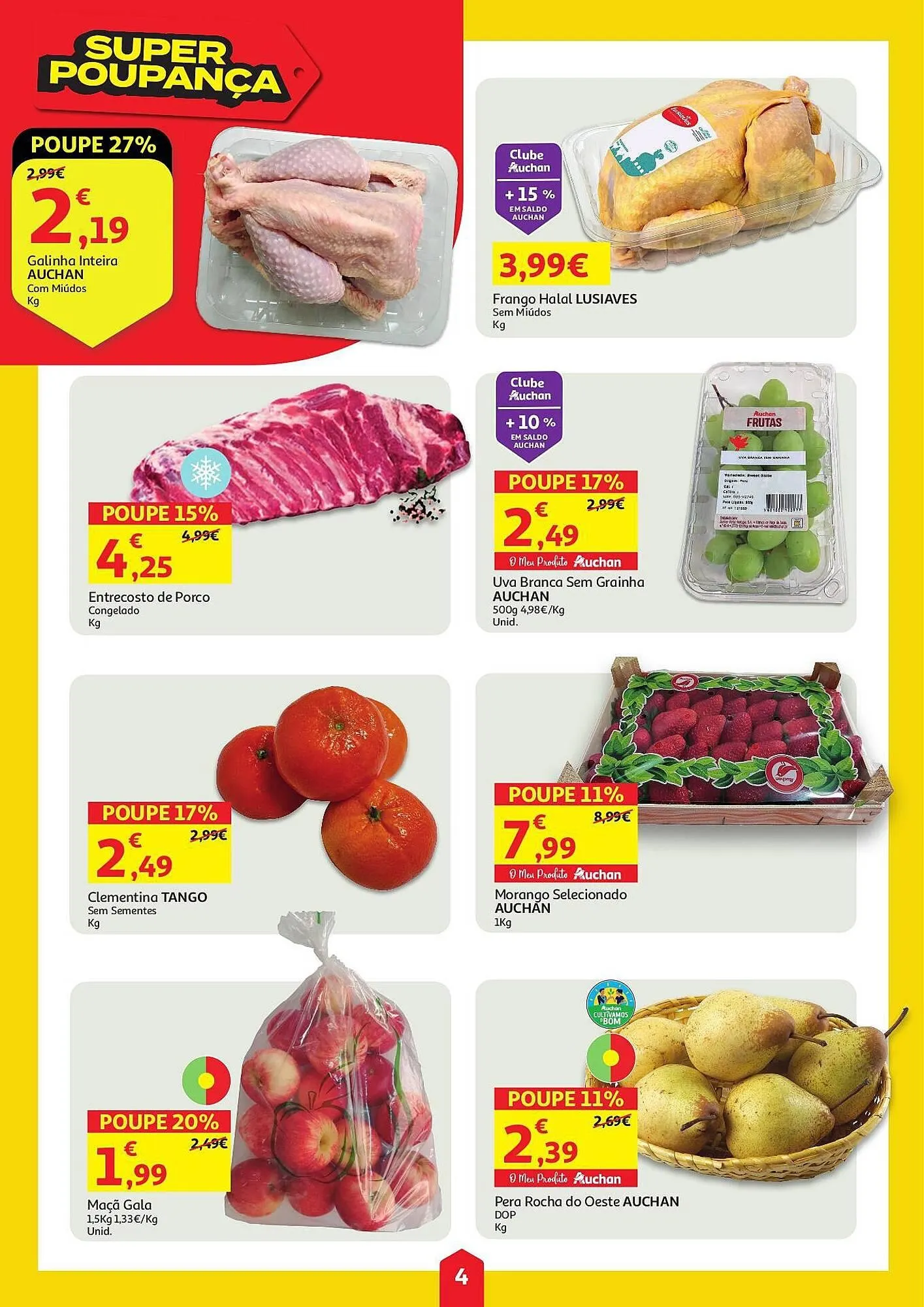 Folheto Folheto Auchan de 5 de fevereiro até 11 de fevereiro 2025 - Pagina 4