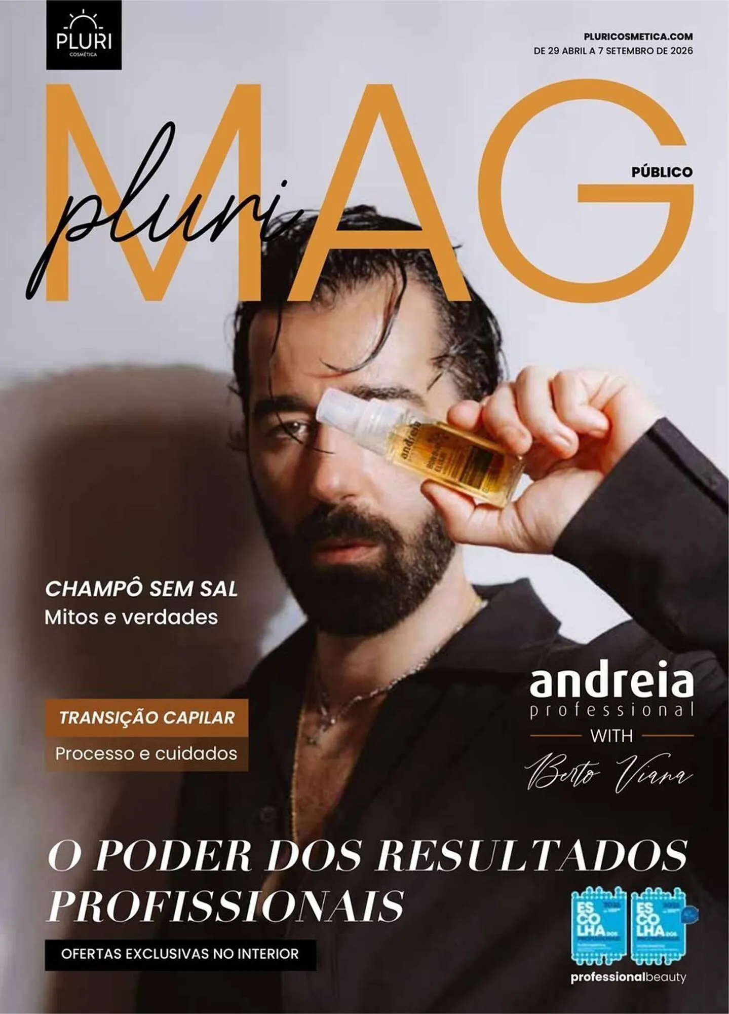 Folheto Catálogo Pluricosmética de 29 de abril até 7 de setembro 2026 - Pagina 1