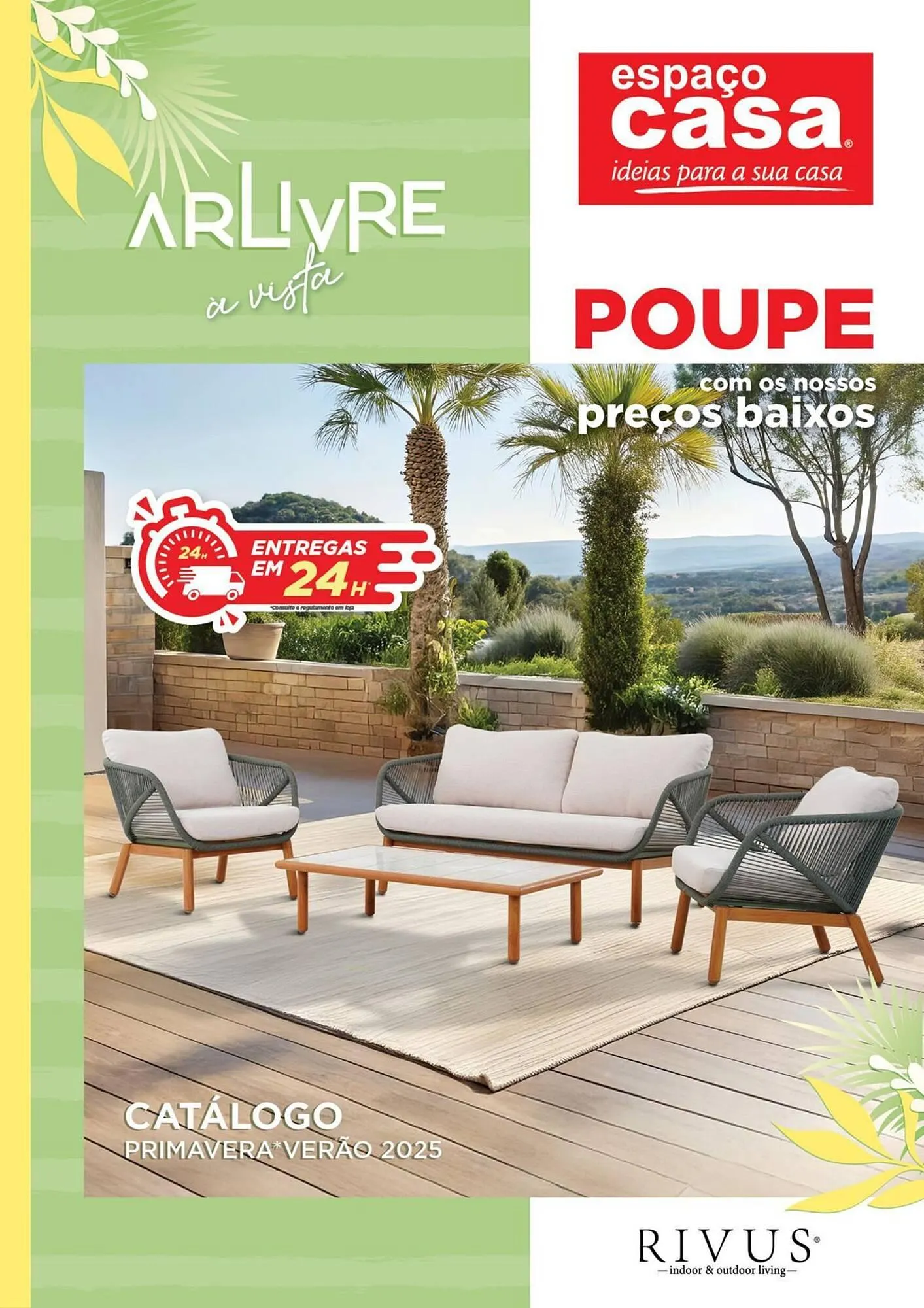 Folheto Folheto Espaço Casa de 11 de abril até 31 de agosto 2025 - Pagina 1