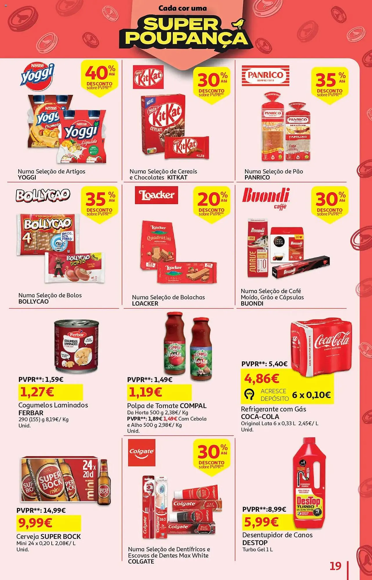 Folheto Folheto Auchan de 6 de maio até 22 de maio 2026 - Pagina 19