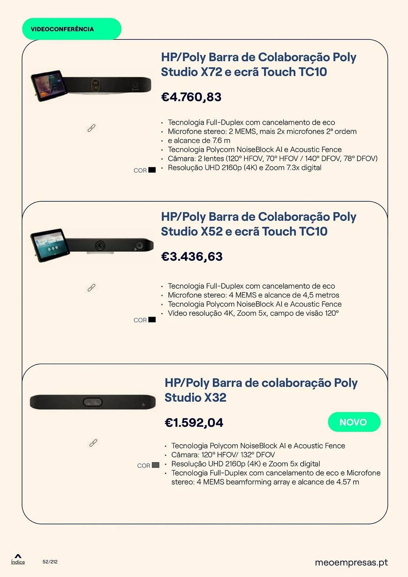 Folheto Catálogo MEO de 20 de outubro até 31 de dezembro 2025 - Pagina 52