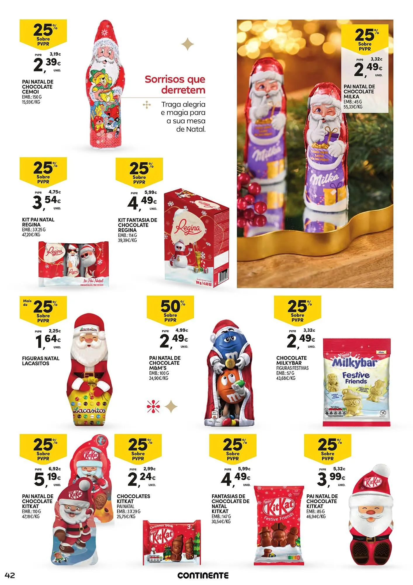 Folheto Folheto Continente de 18 de novembro até 24 de dezembro 2025 - Pagina 42