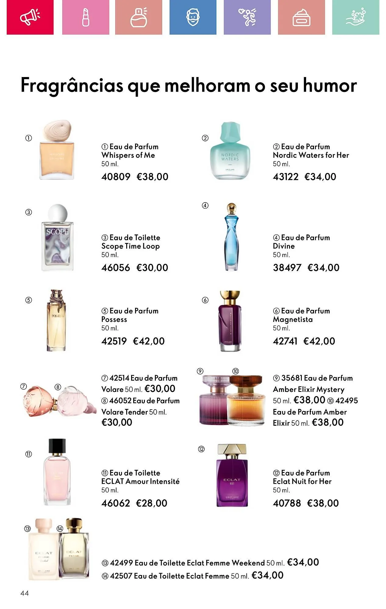 Folheto Folheto Oriflame de 2 de março até 22 de março 2025 - Pagina 44