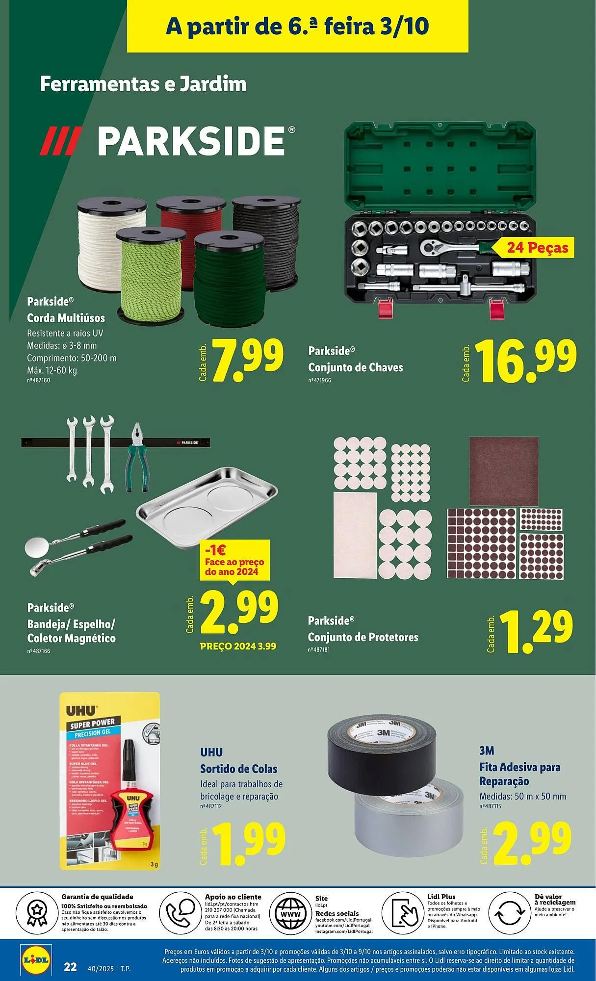 Folheto Folheto Lidl de 29 de setembro até 5 de outubro 2025 - Pagina 22