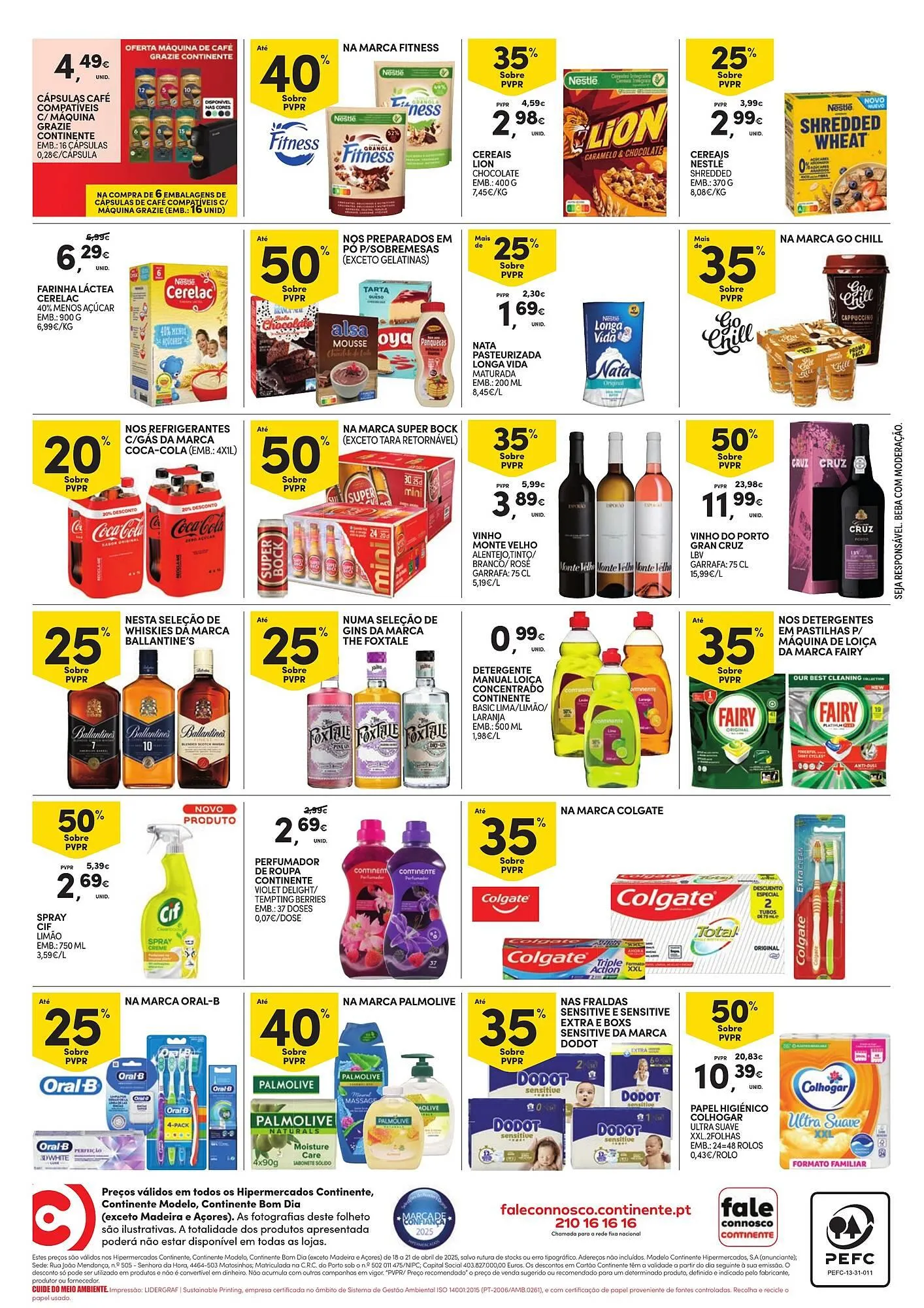 Folheto Folheto Continente de 18 de abril até 21 de abril 2025 - Pagina 4