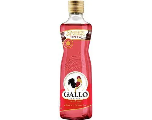 vinagre gallo de vinho tinto 250ml