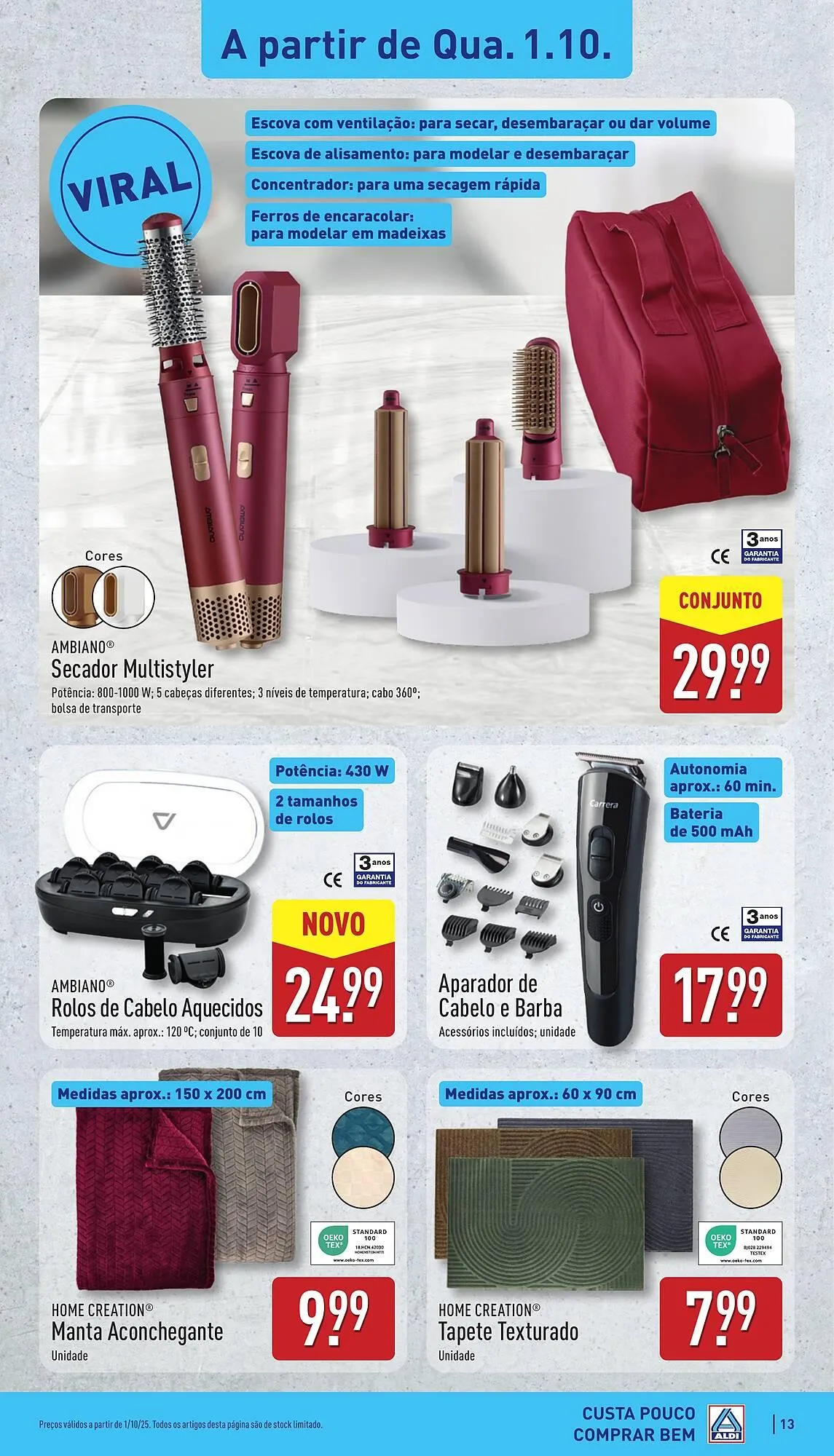 Folheto Folheto ALDI de 29 de setembro até 5 de outubro 2025 - Pagina 13