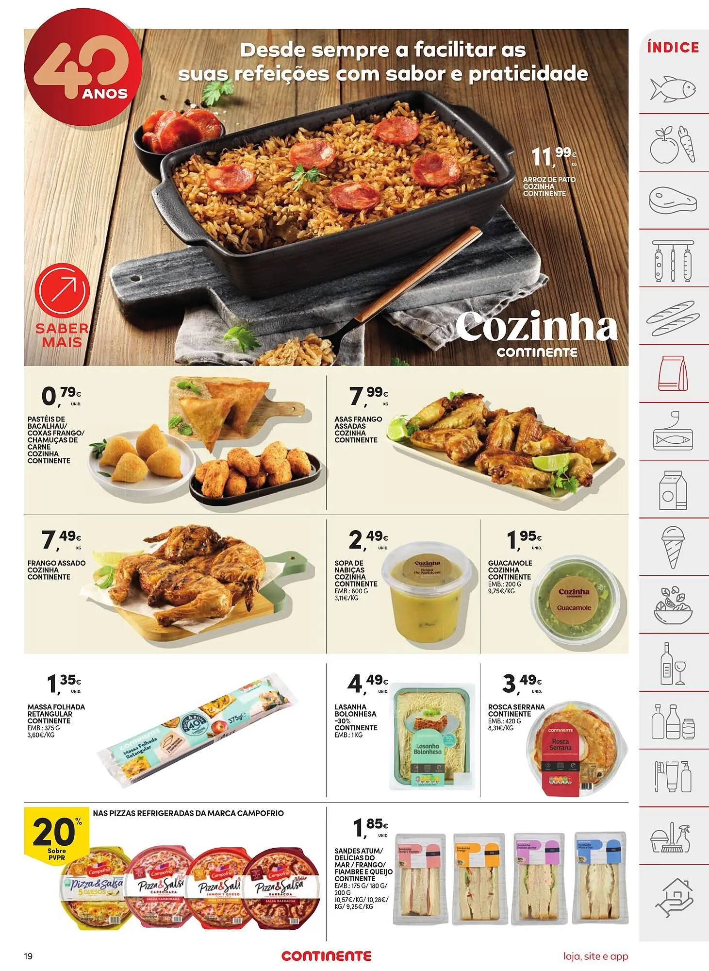 Folheto Folheto Continente de 18 de março até 24 de março 2025 - Pagina 19